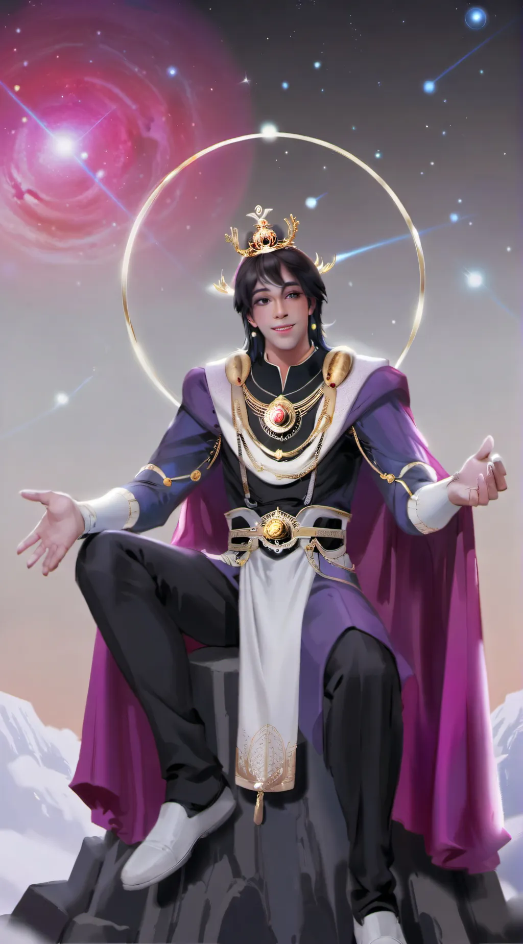 ai character: Orion background
