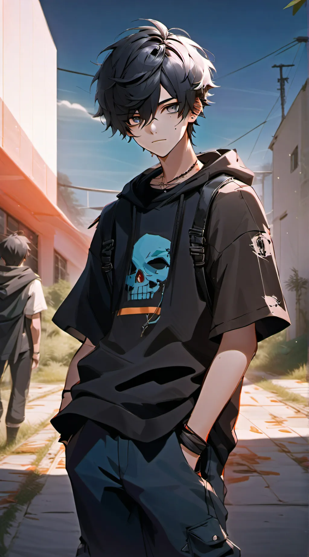 ai character: Alex background