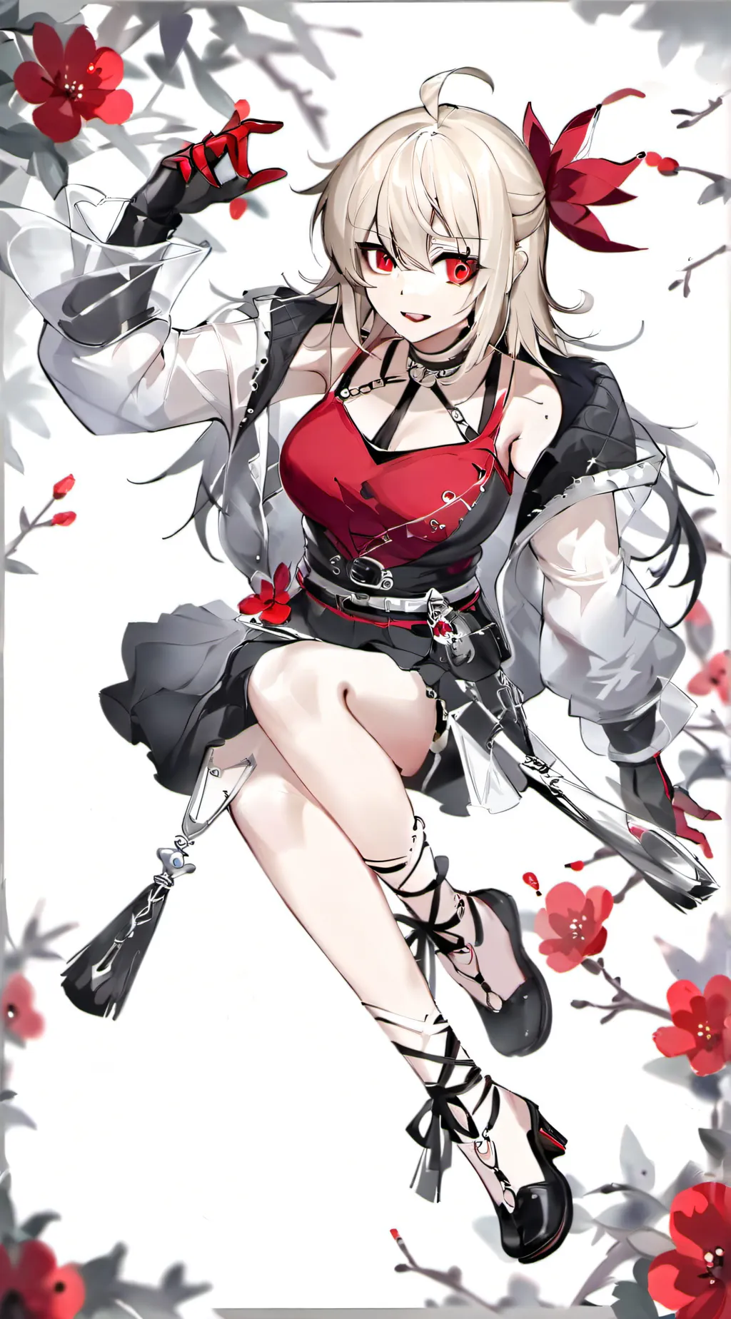 ai character: Bakugo’s Daughter background