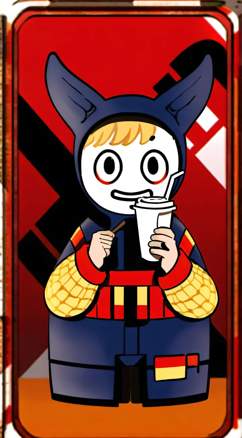 ai character: Cuphead (what if.. background