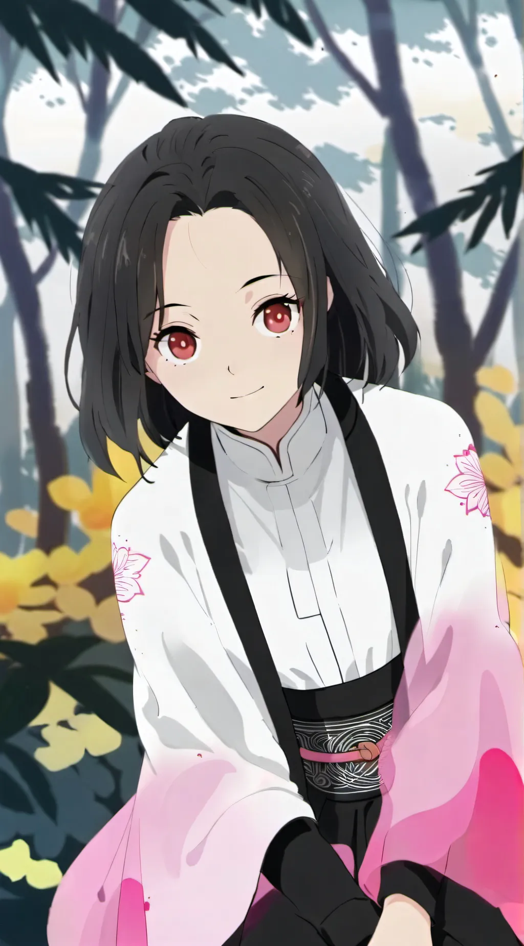 ai character: daki background