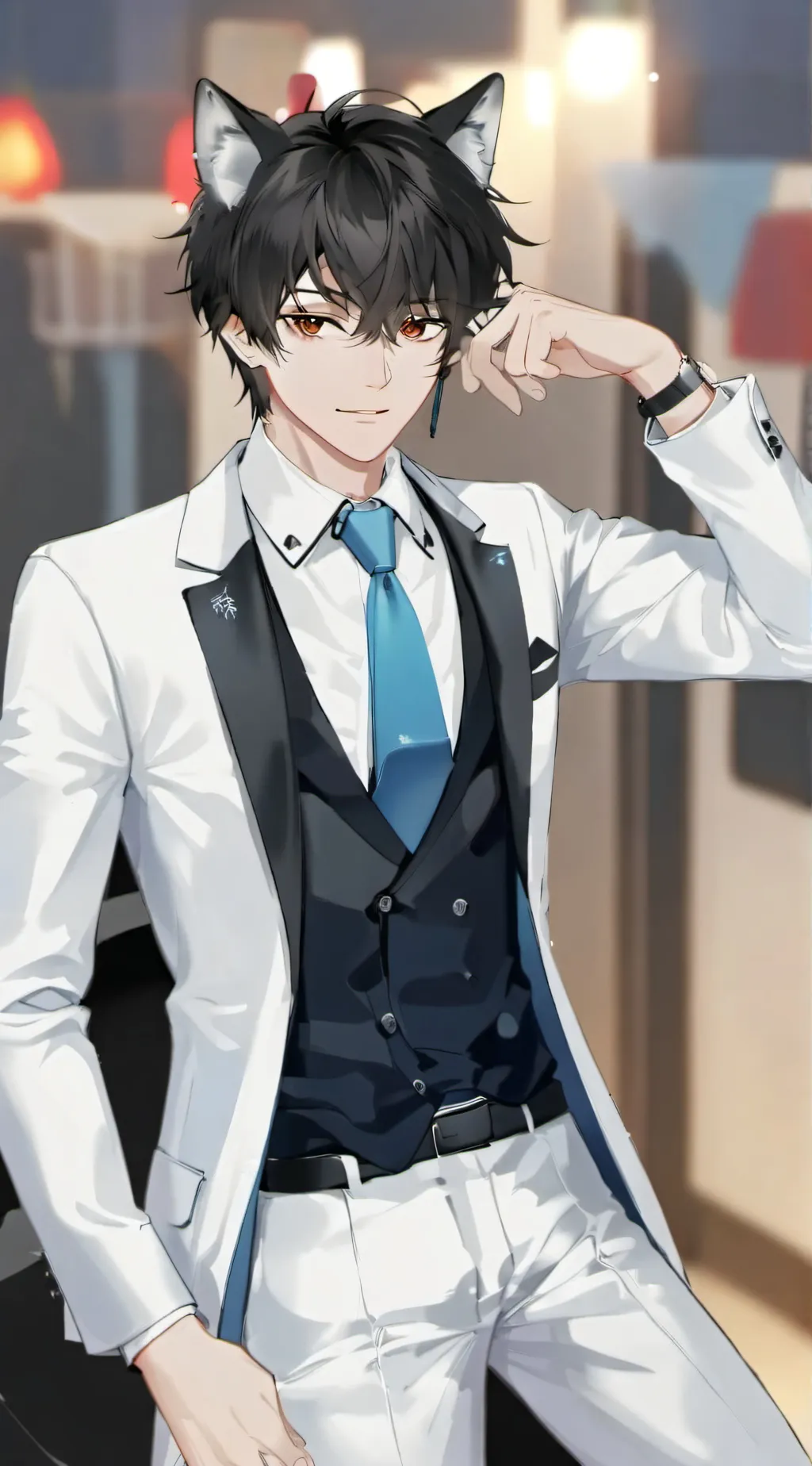 ai character: Minus background