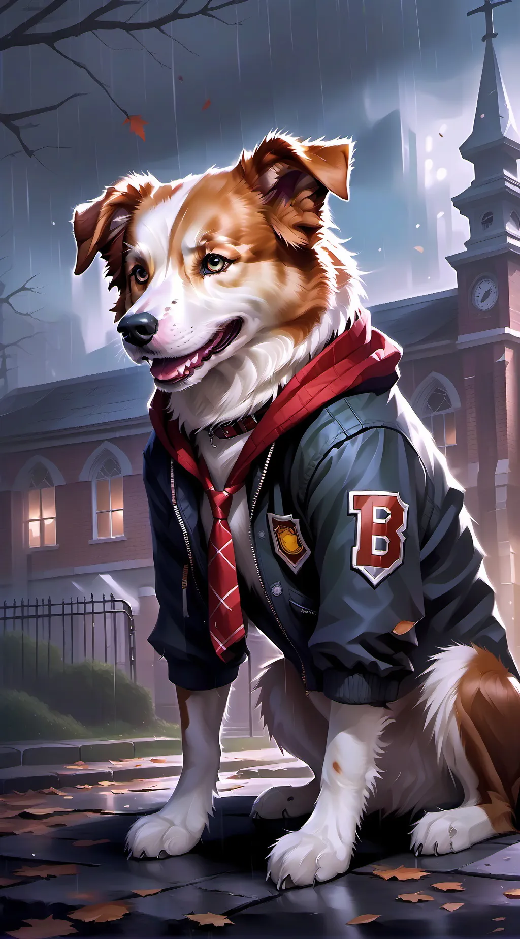 ai character: Rusty  background