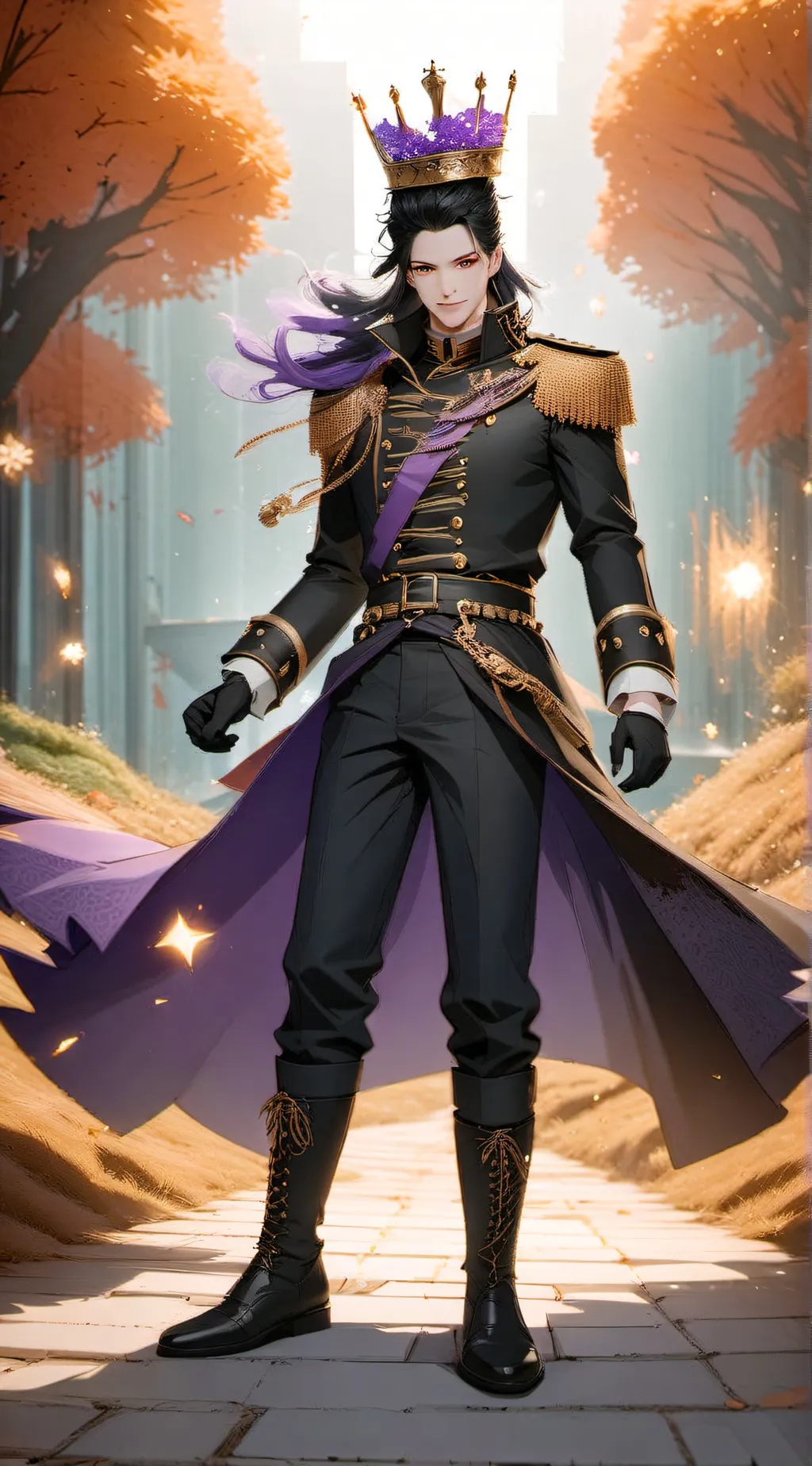 ai character: Arthur Shadowvale background