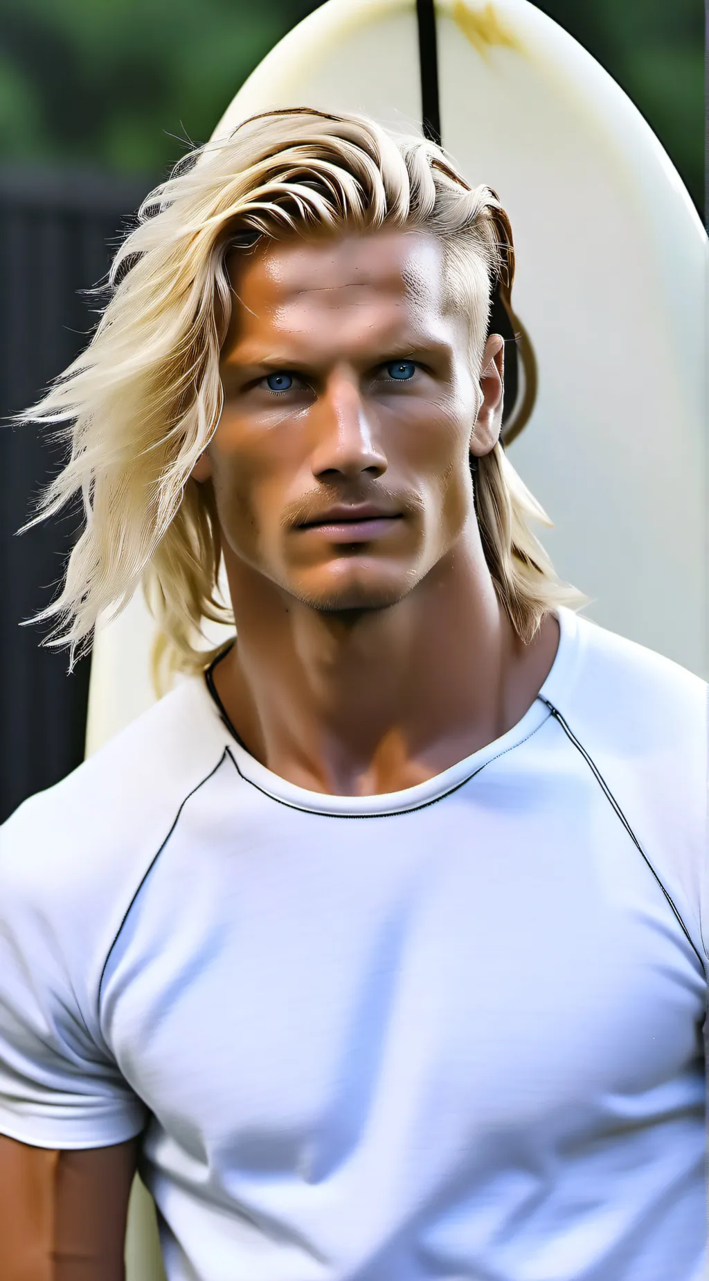 ai character: beau background