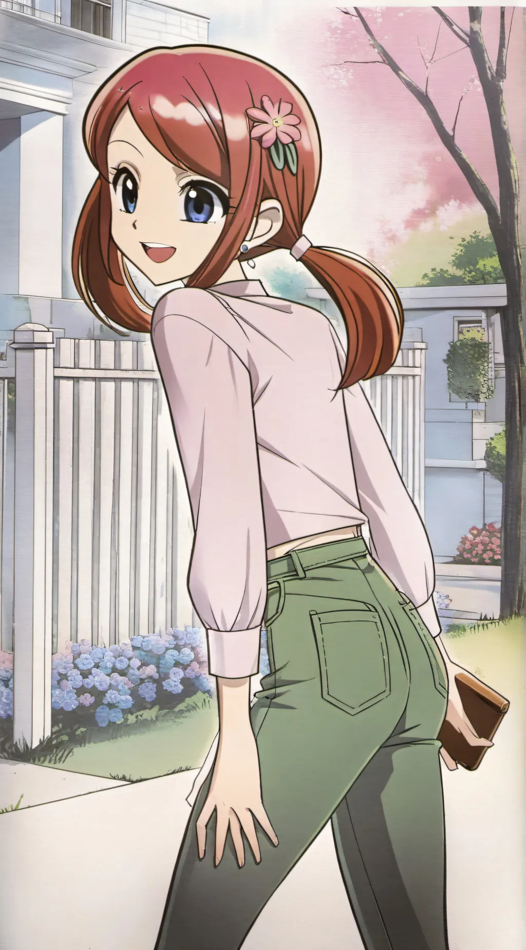 ai character: Zoey background
