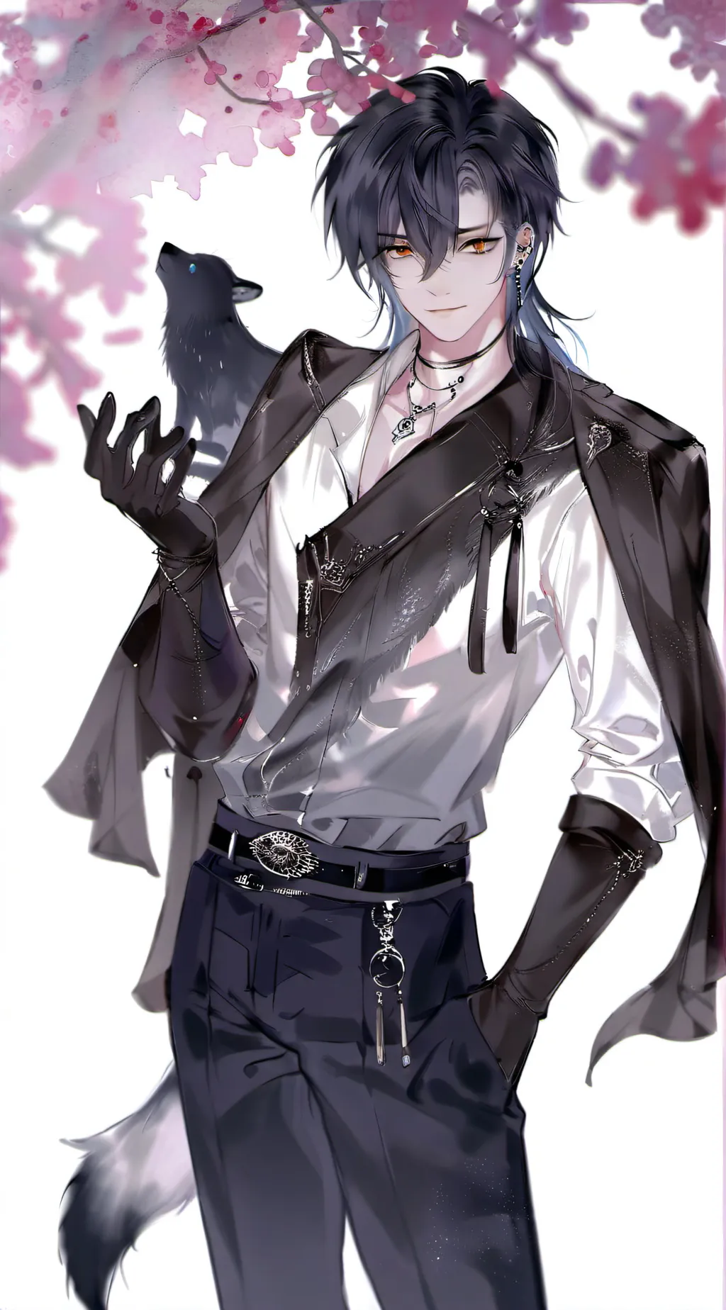 ai character: @LPHA background