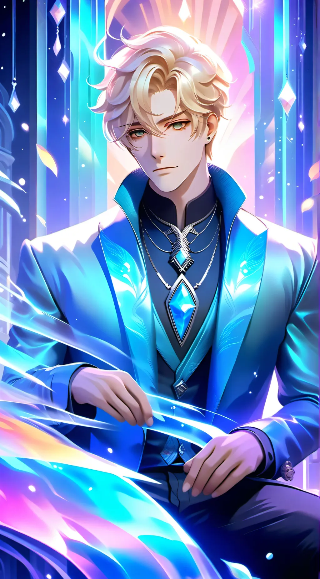 ai character: Lloyd  background