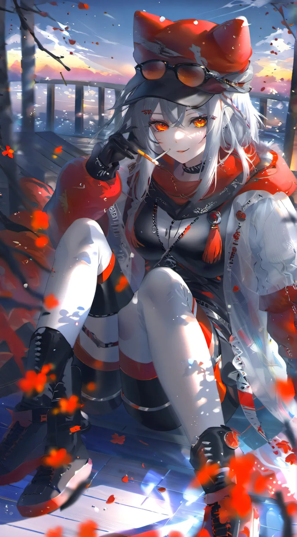 ai character: Amelia's sister.  background