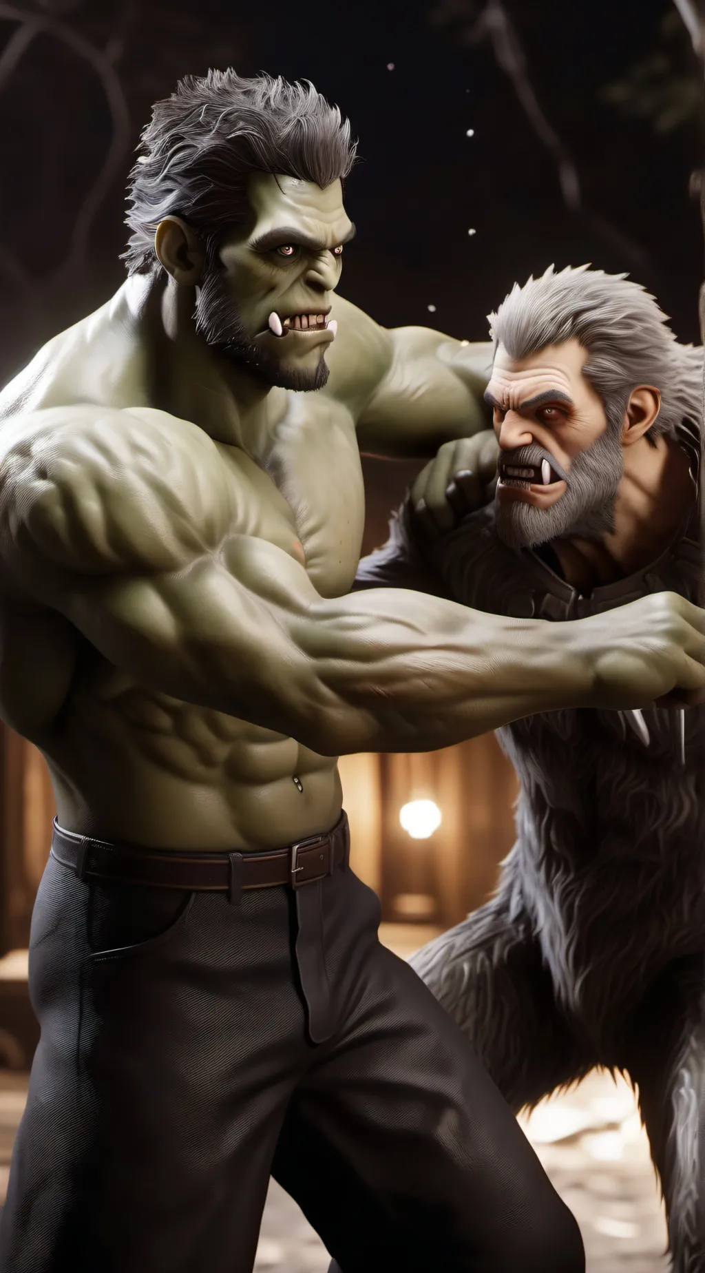 ai character: Monster Clash background