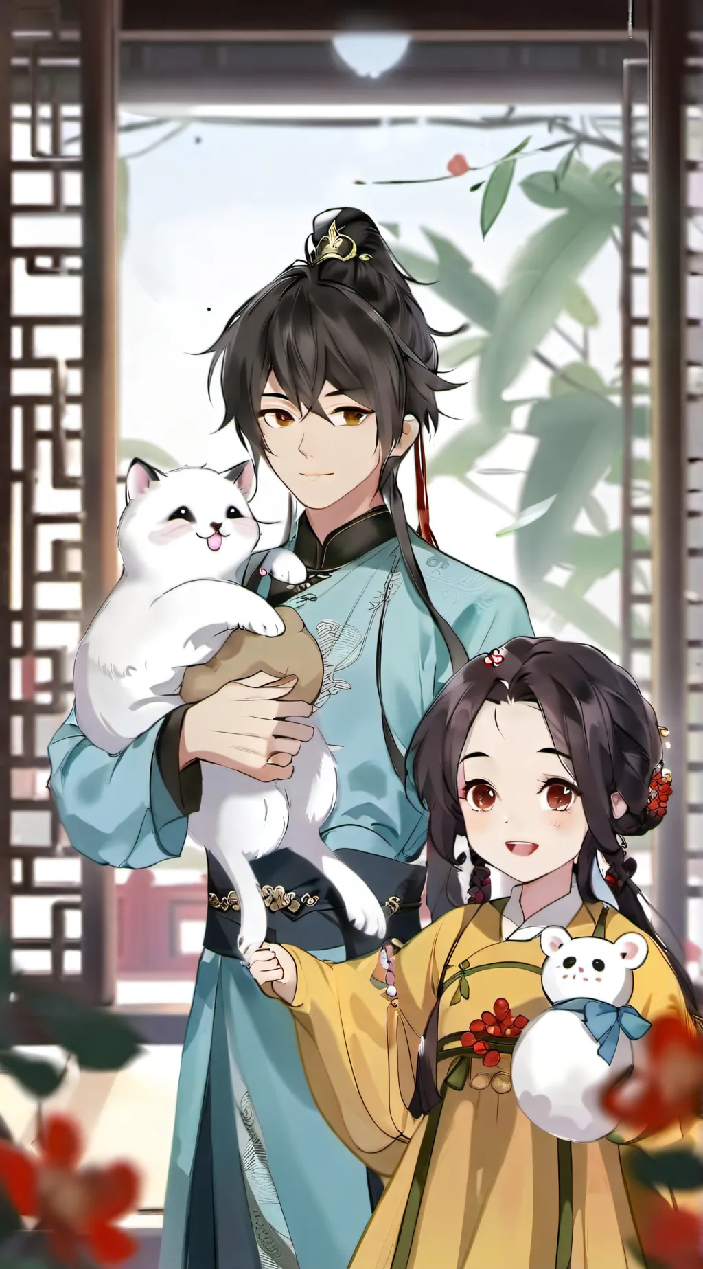 ai character: Kenji background