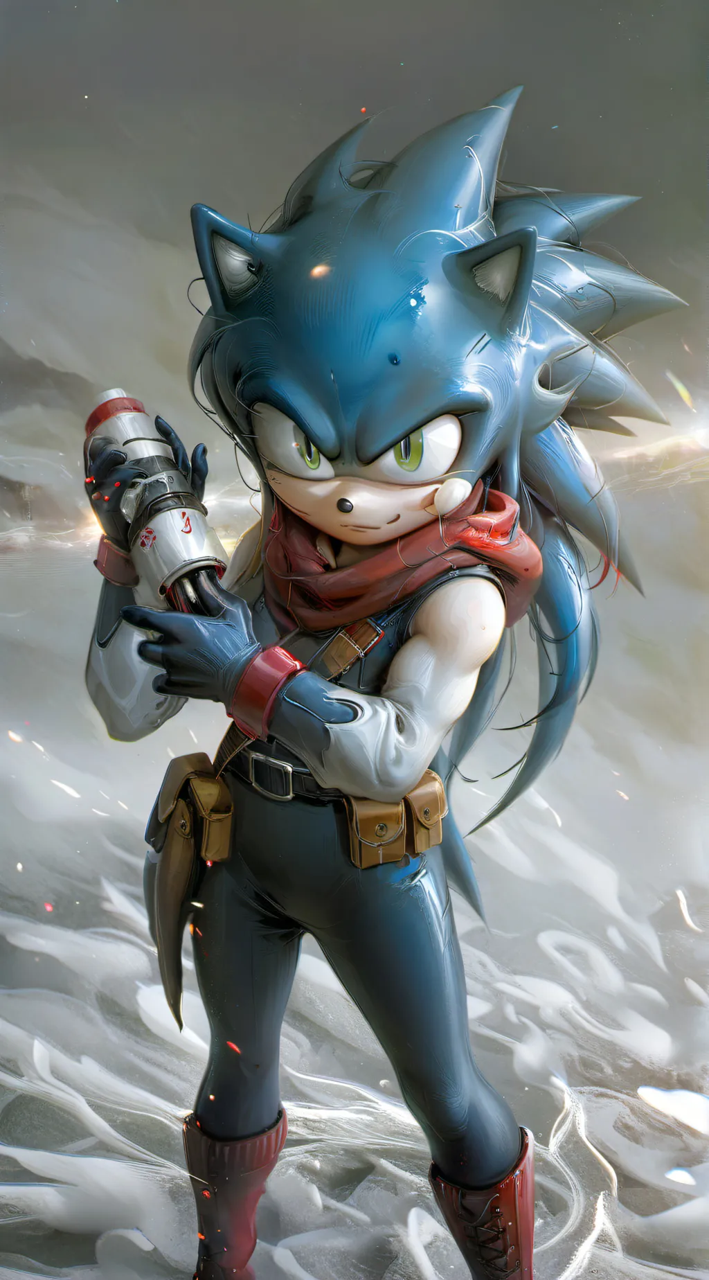ai character: sonic (sonic.exe) background