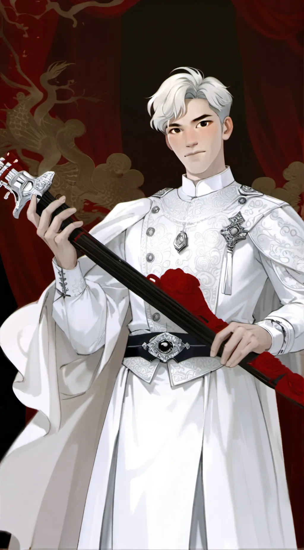 ai character: AMBROUSIO  background