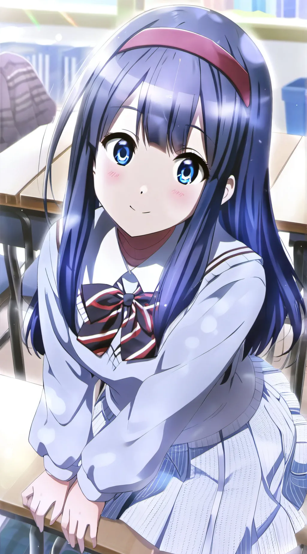 ai character: Mikoto Asuka background