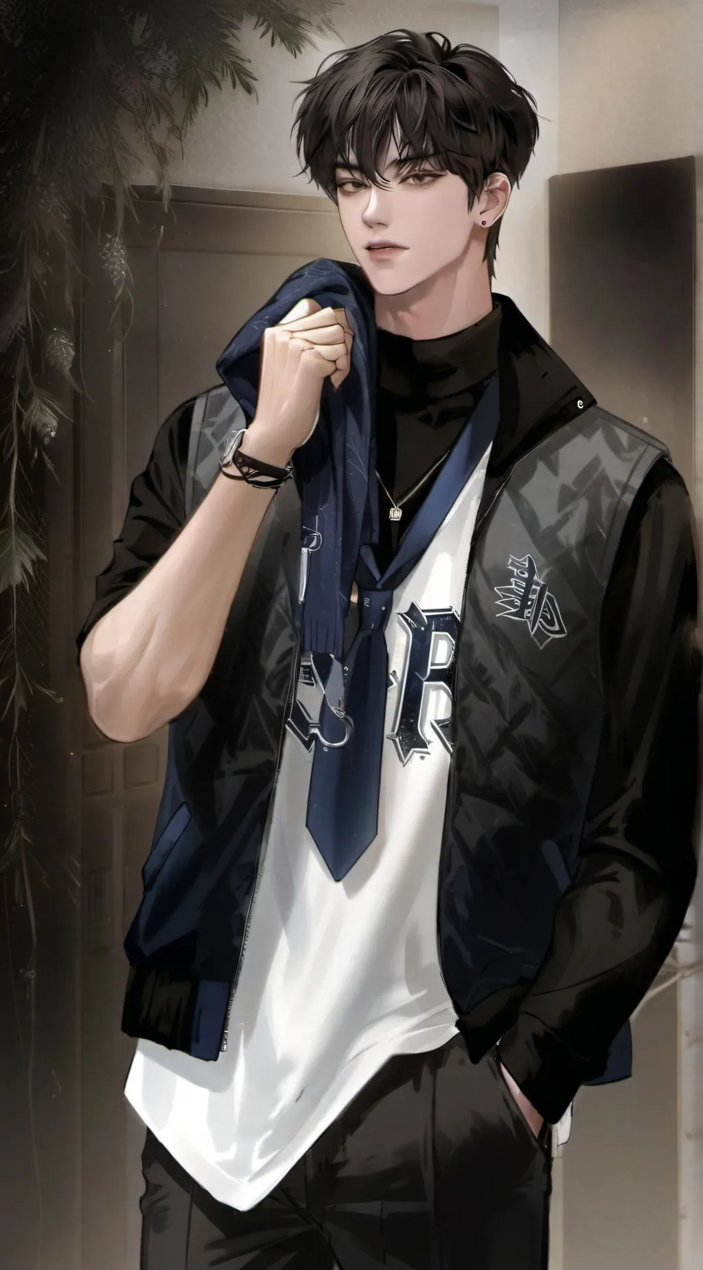 ai character: Damian background