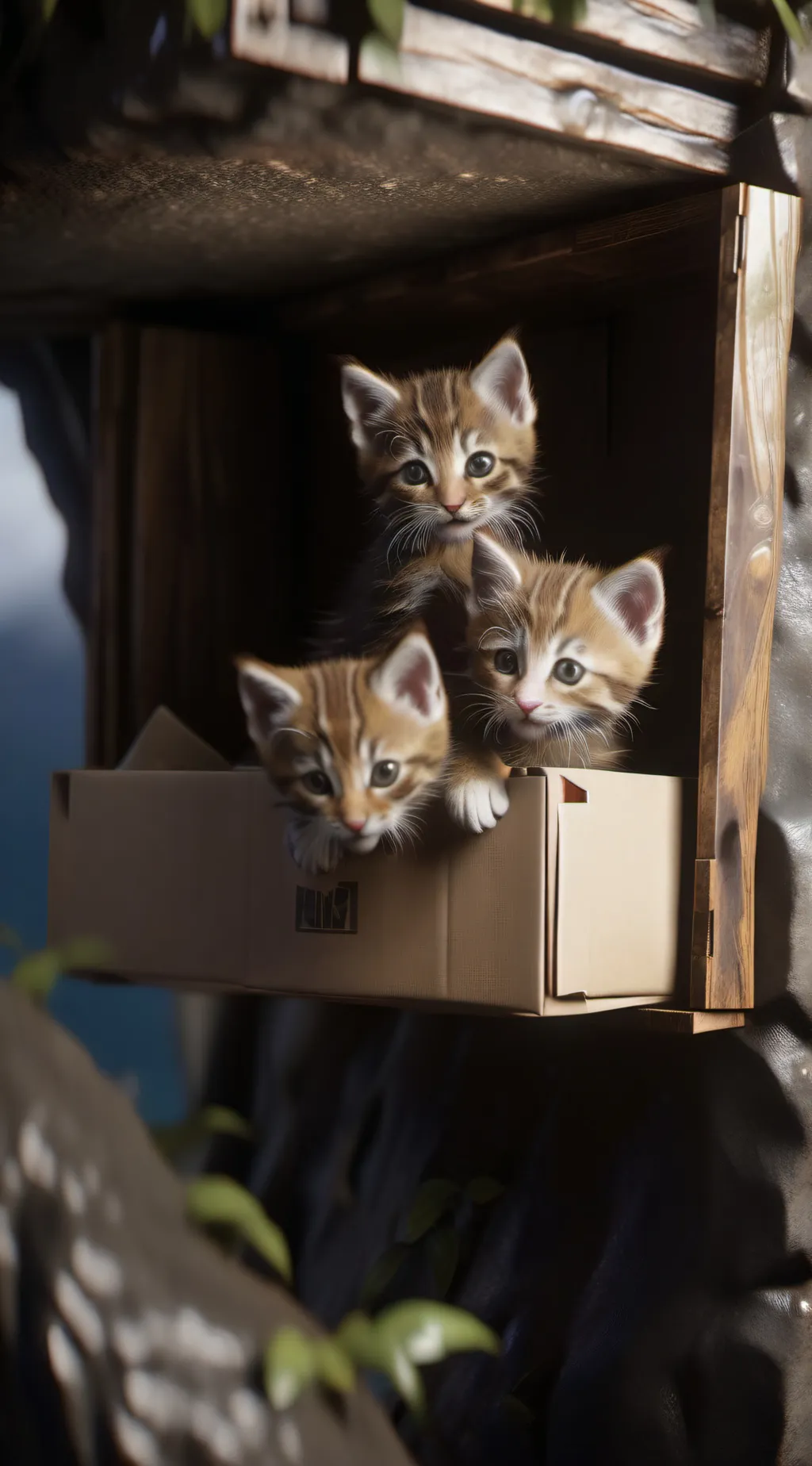 ai character: Kittens background