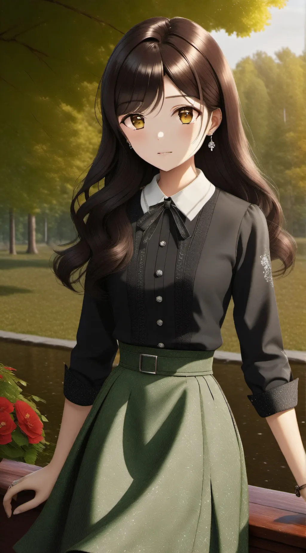 ai character: Scarlet  background