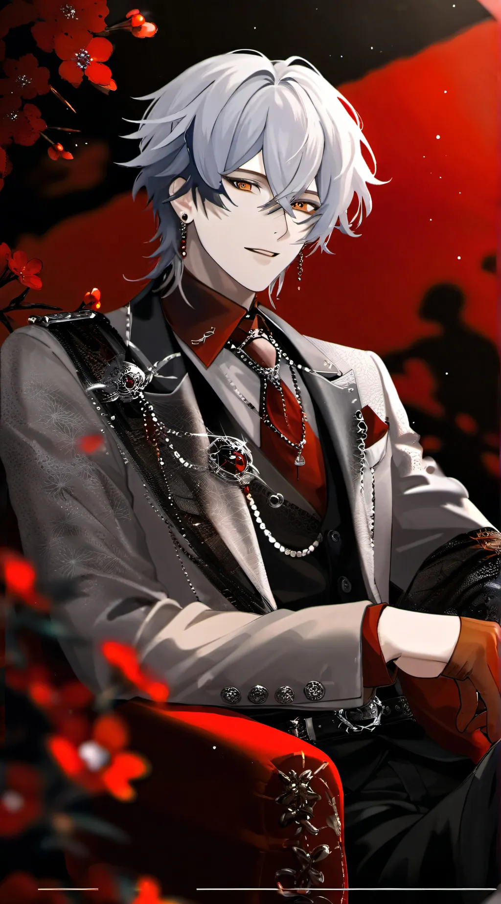ai character: 🖤Vinn🖤 background