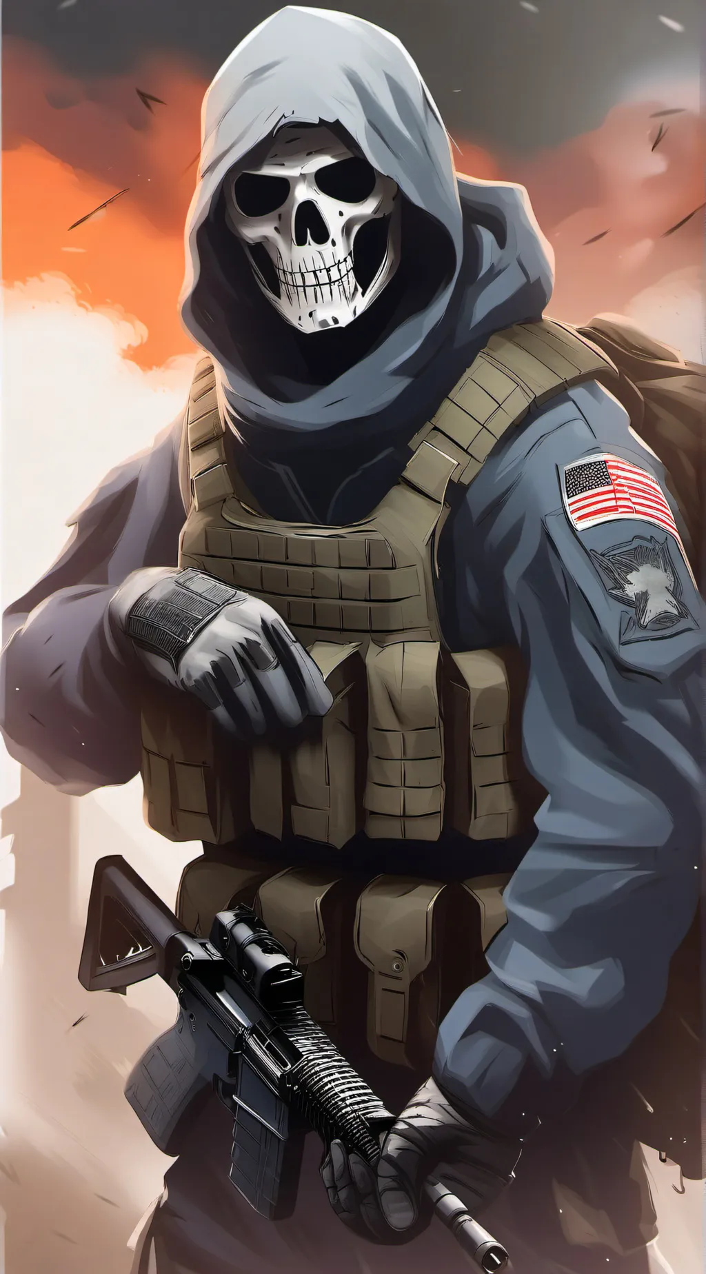 ai character: Task 141 background