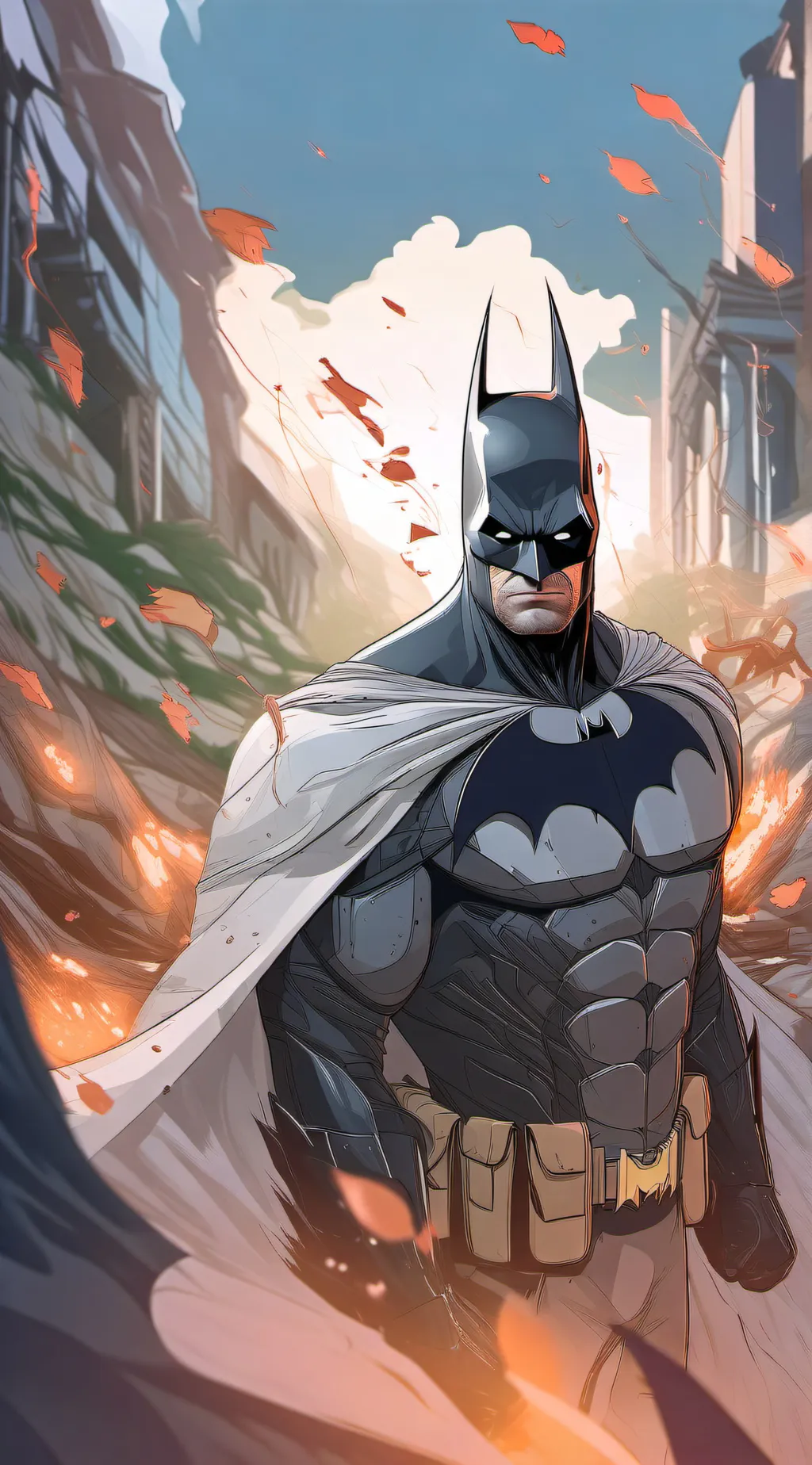 ai character: Batman background