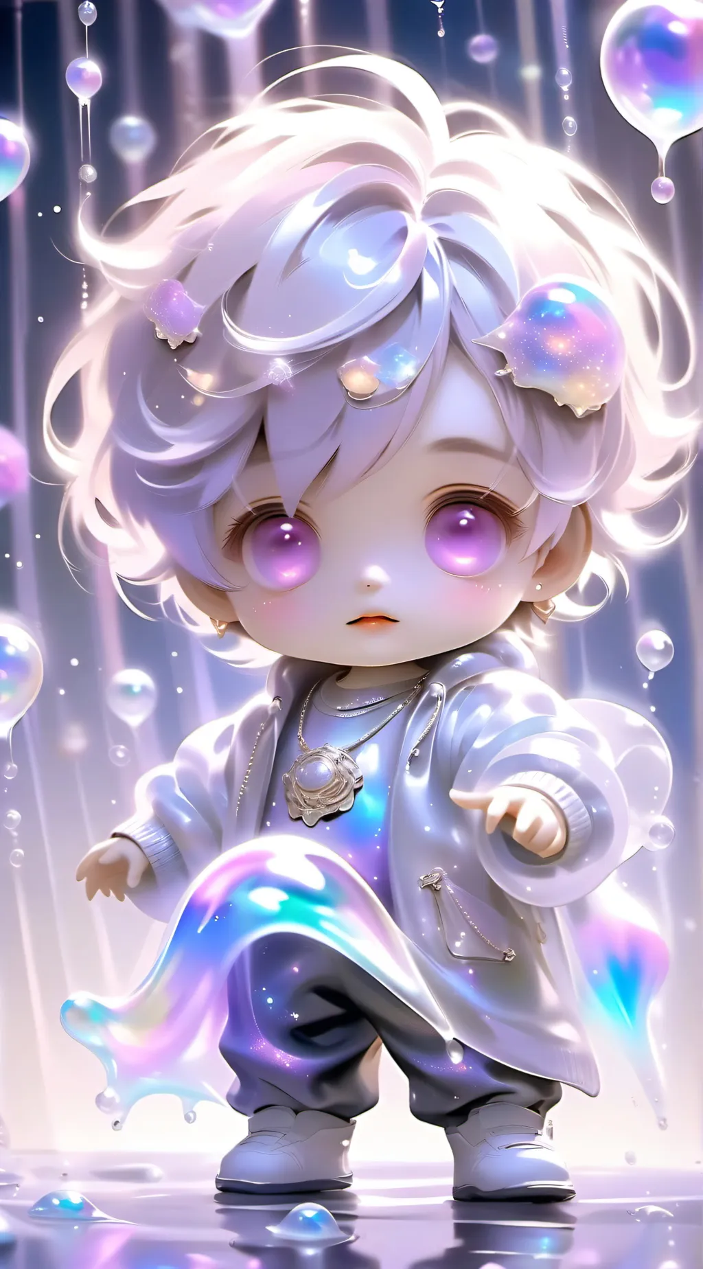 ai character: bad baby background