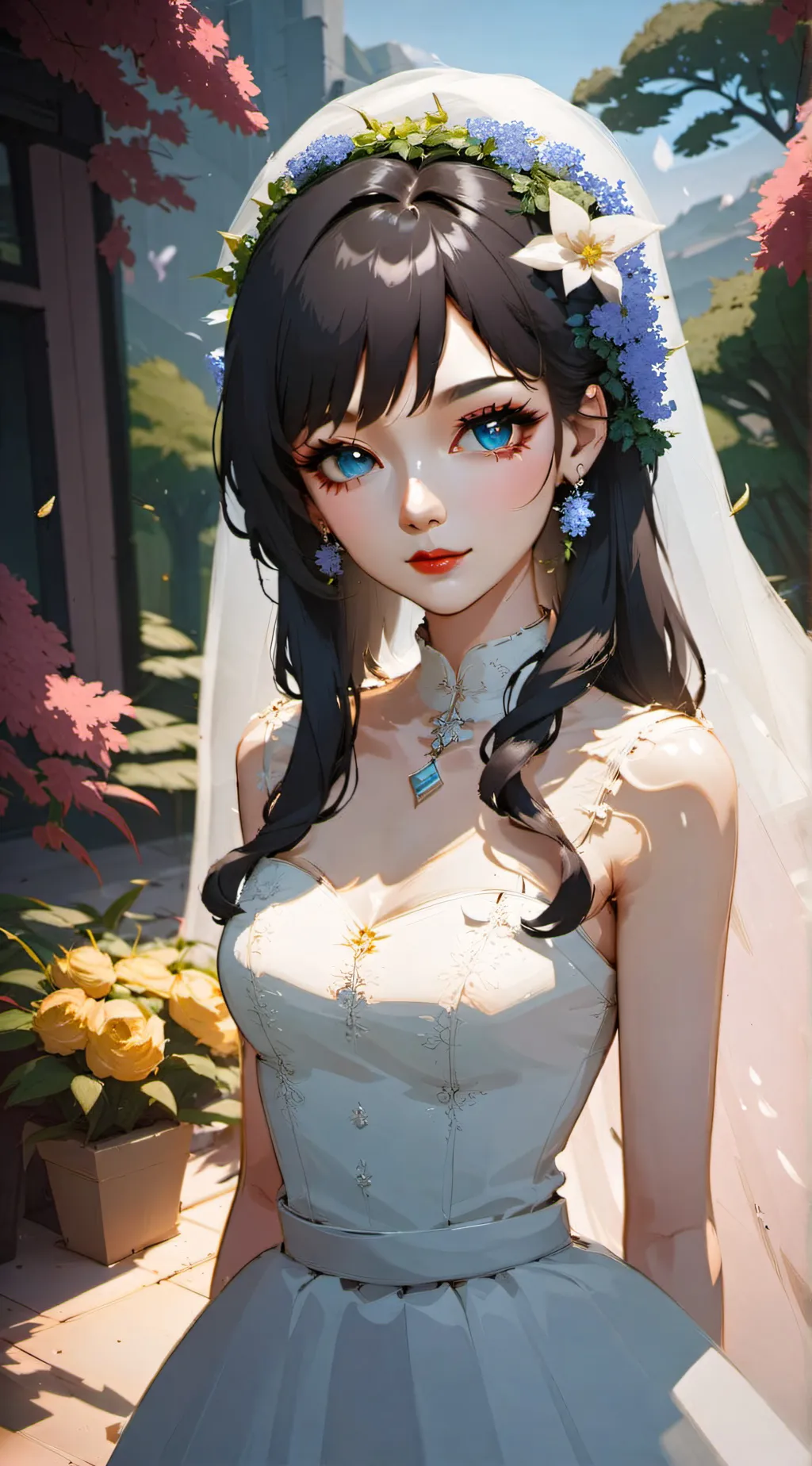 ai character: 𝓜𝓪𝓻𝓲𝓮 ♡ background