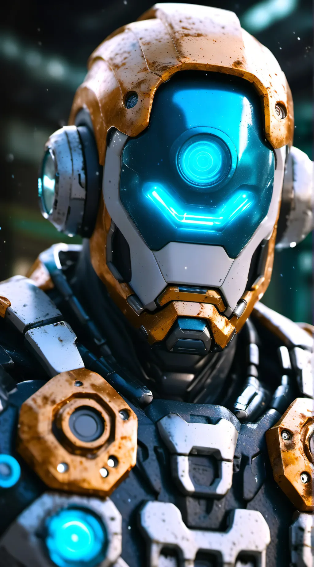 ai character: upgrad titan clock background