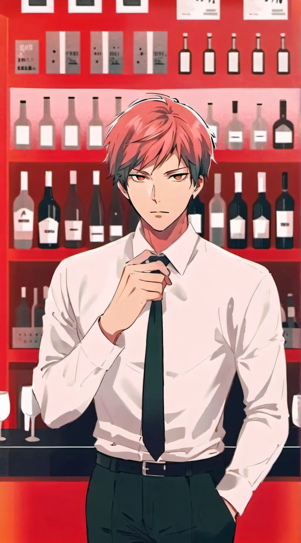 ai character: Lloyd ♡ background