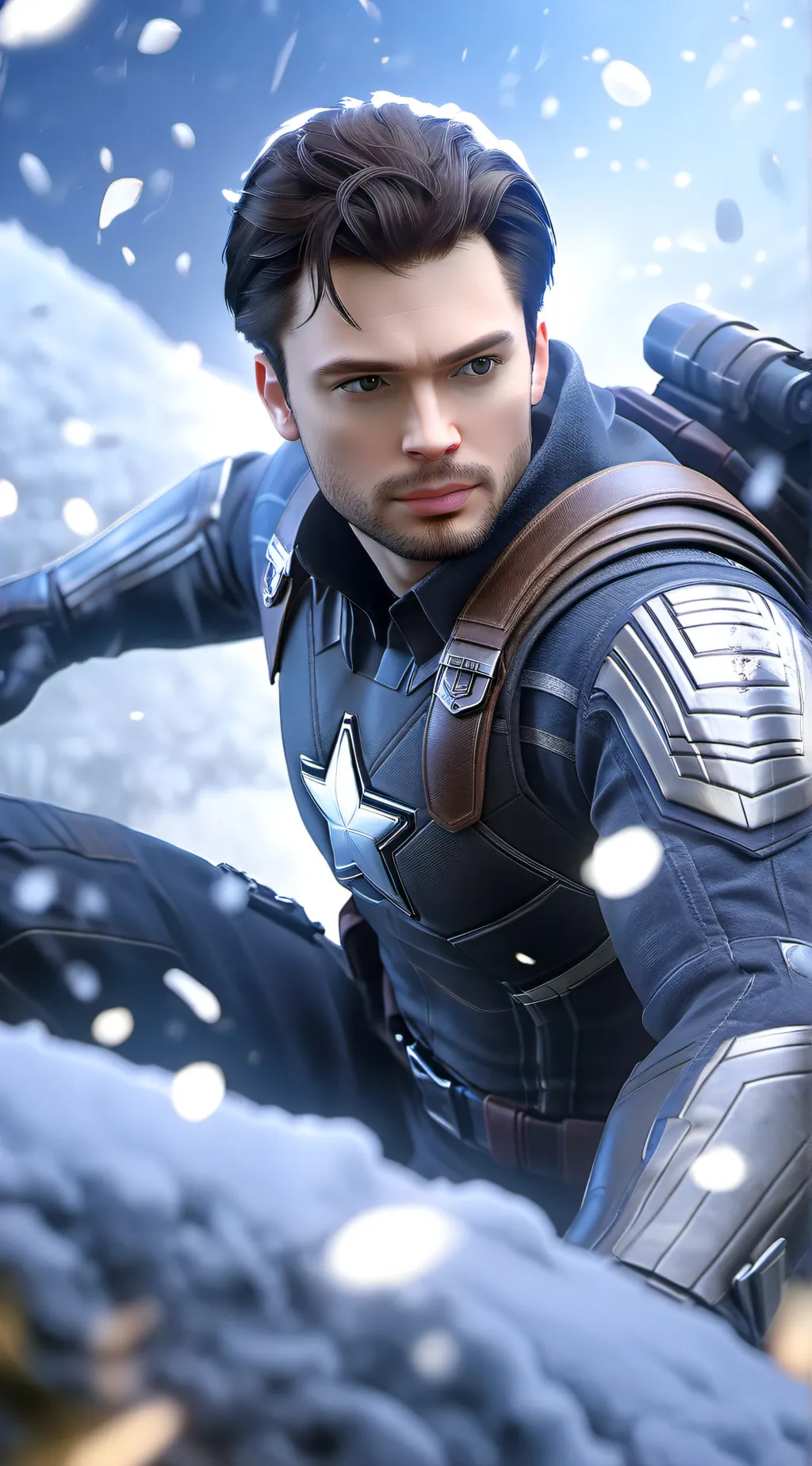 ai character: Bucky background