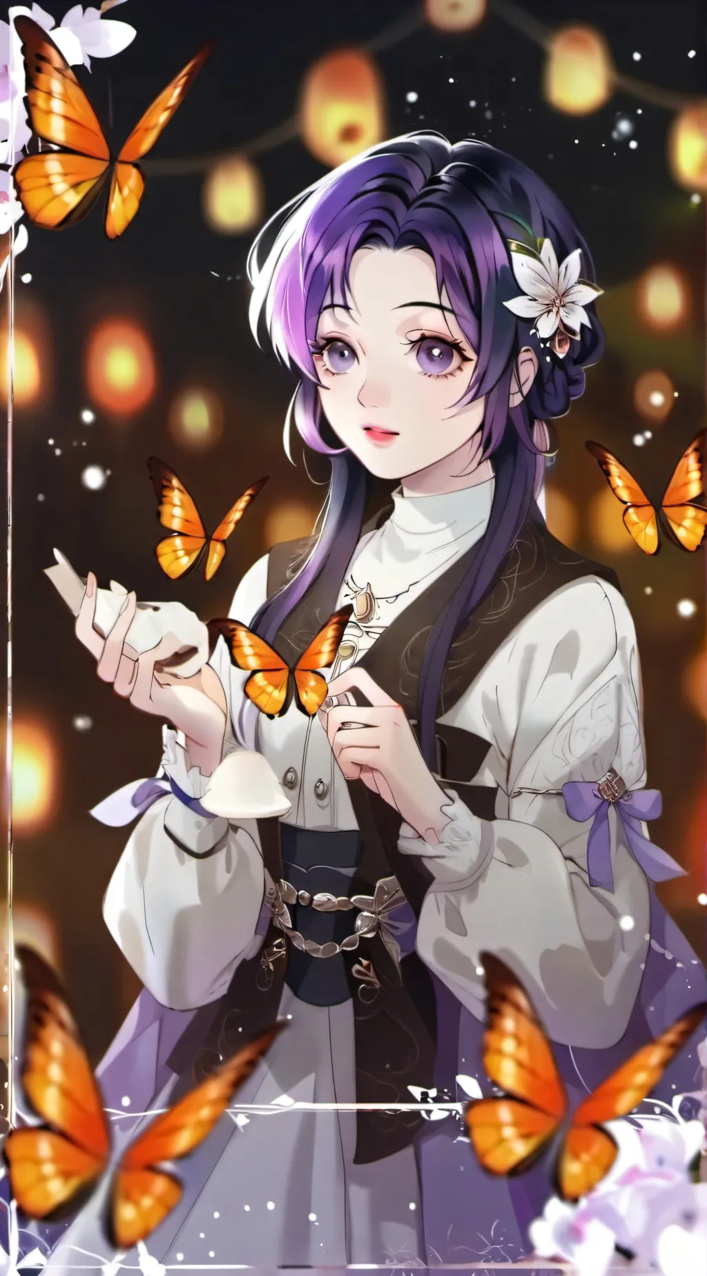 ai character: shinobu background