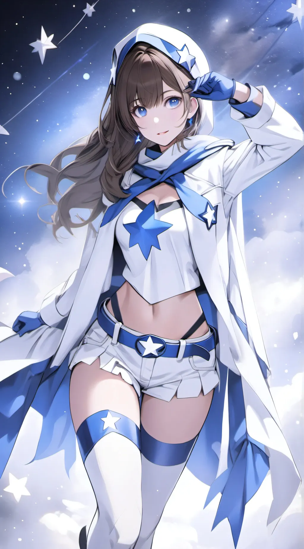 ai character: Shatter-star background