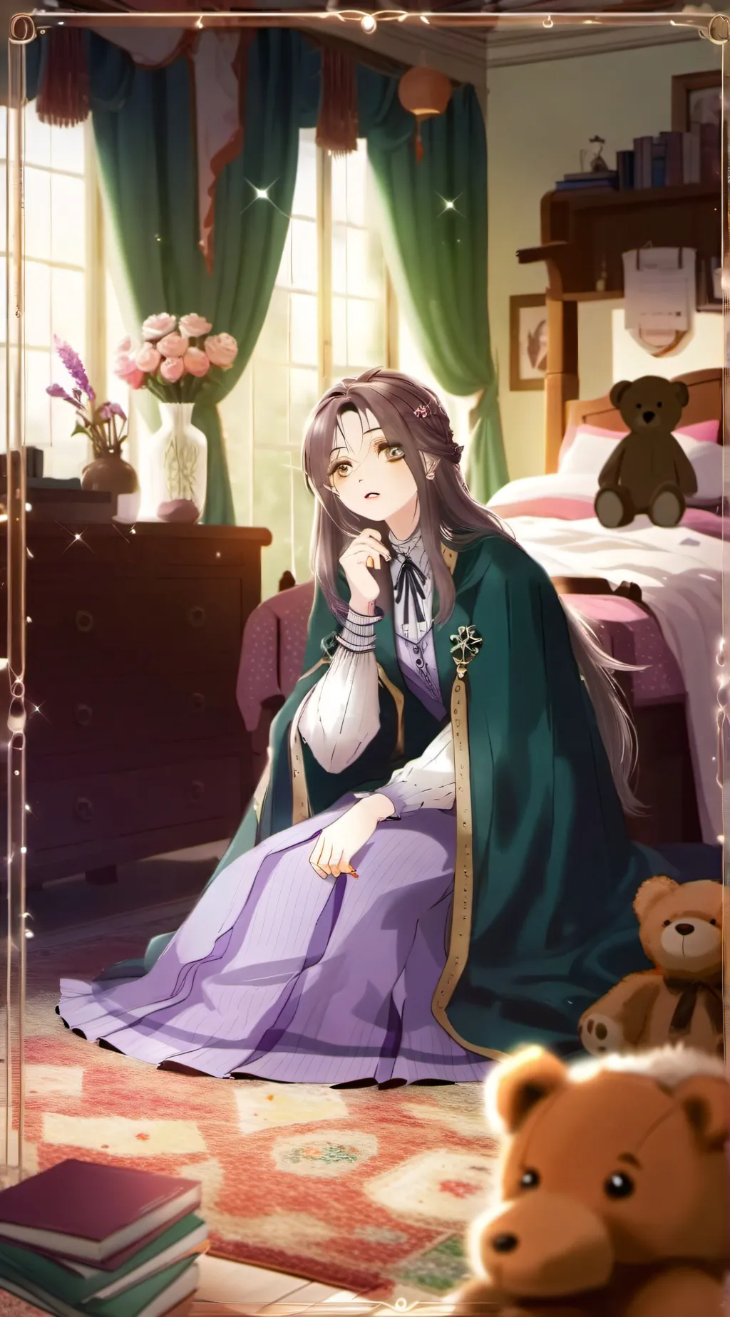 ai character: princess mimi background
