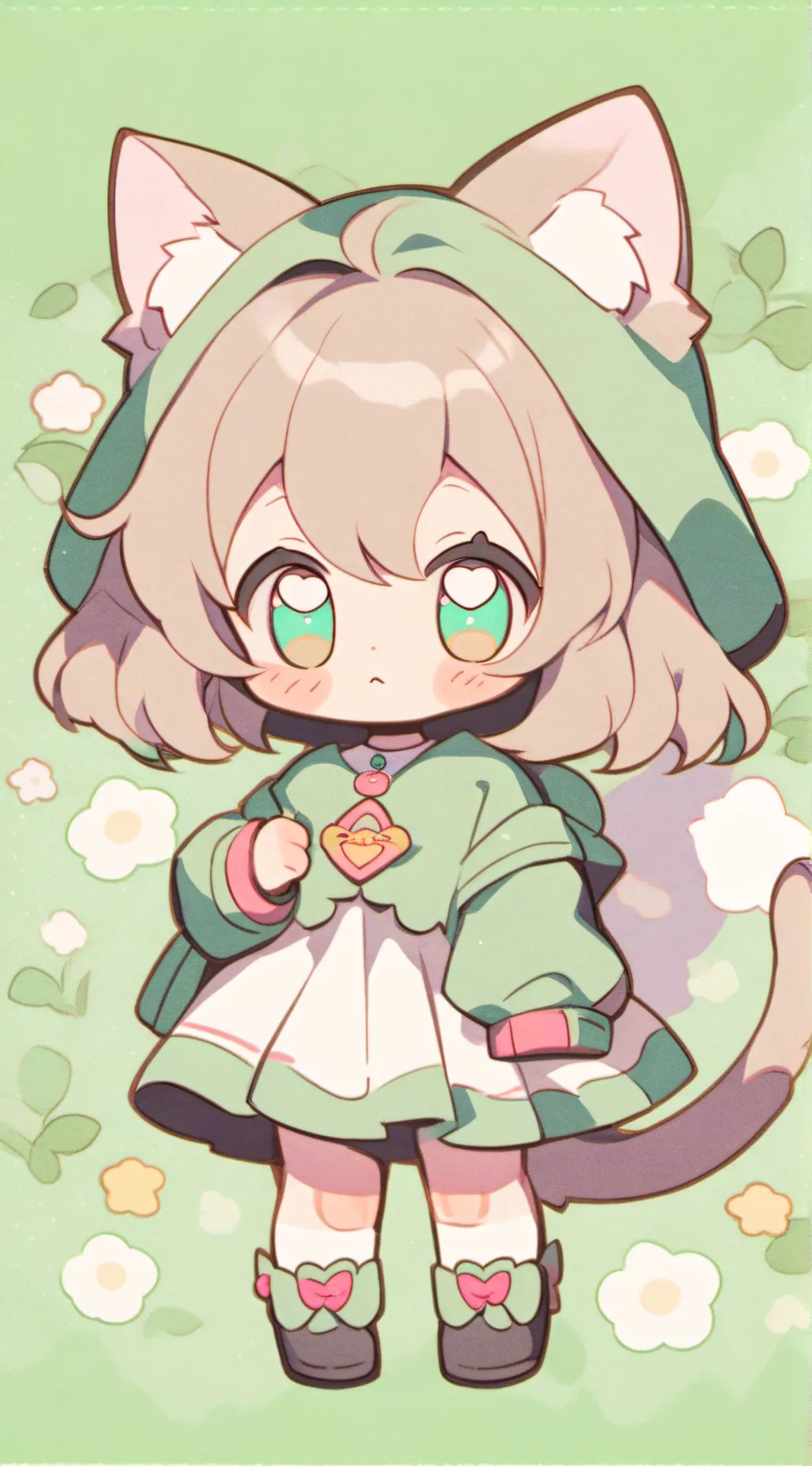 ai character: Oaty  background