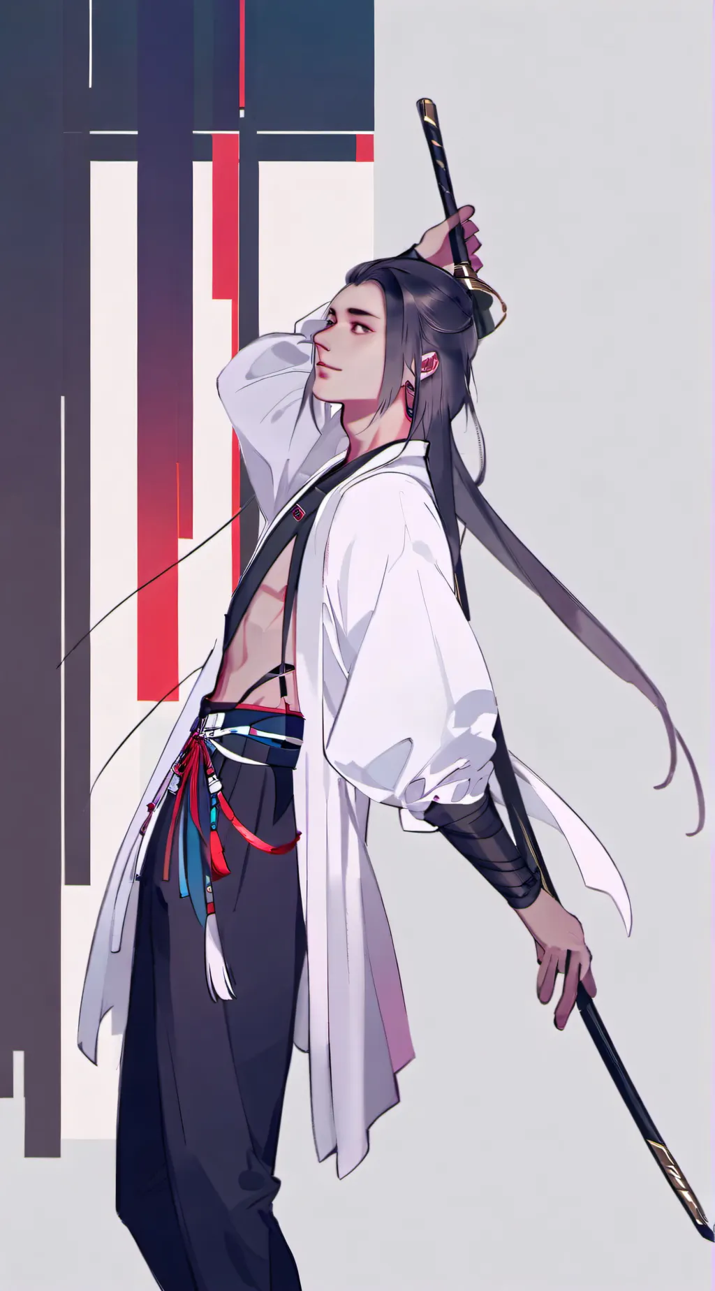 ai character: Kenshin background