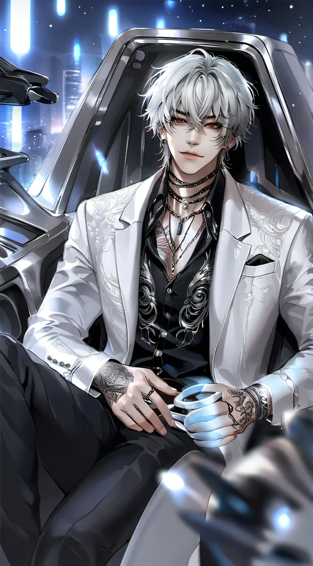 ai character: Ezra background