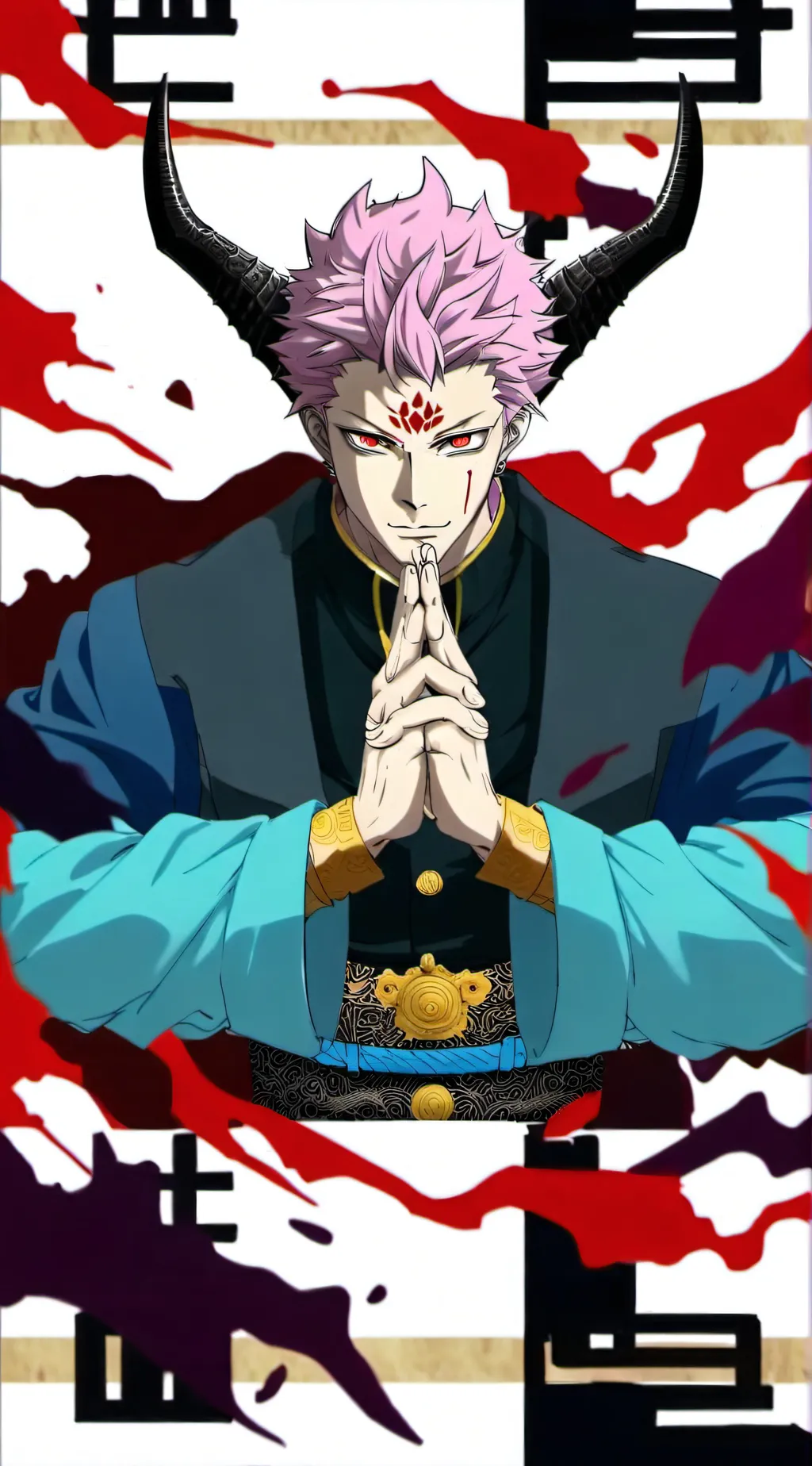 ai character: Sukuna background