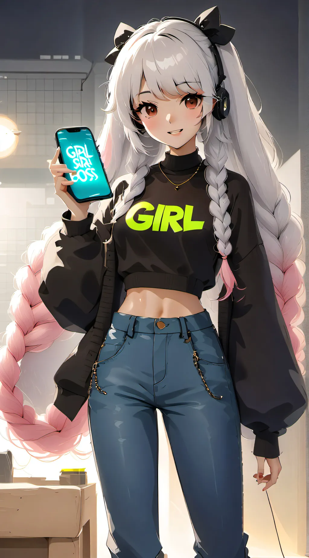 ai character: Olivia background