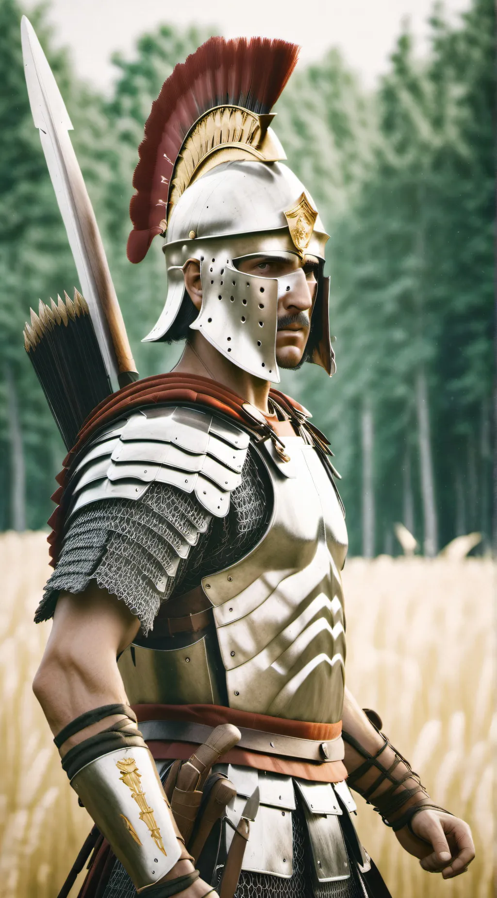 ai character: Roman Archer background