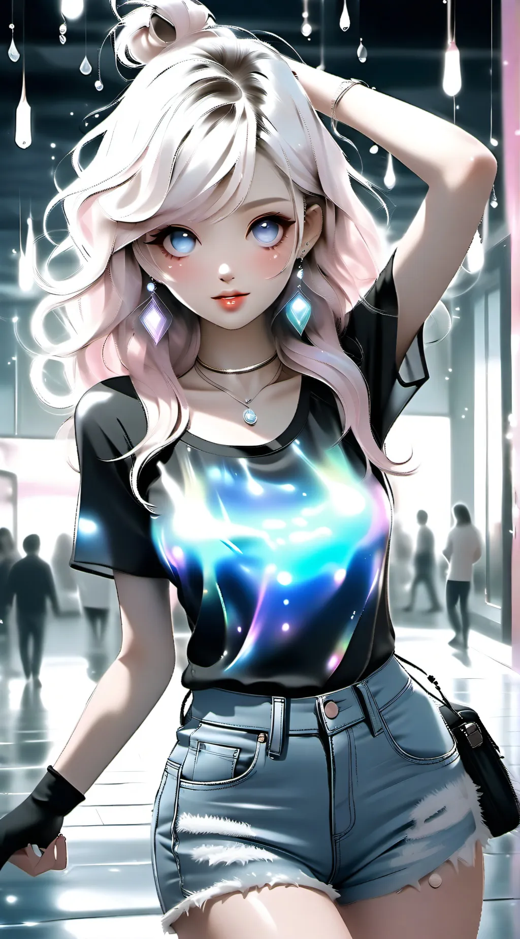 ai character: Lily background