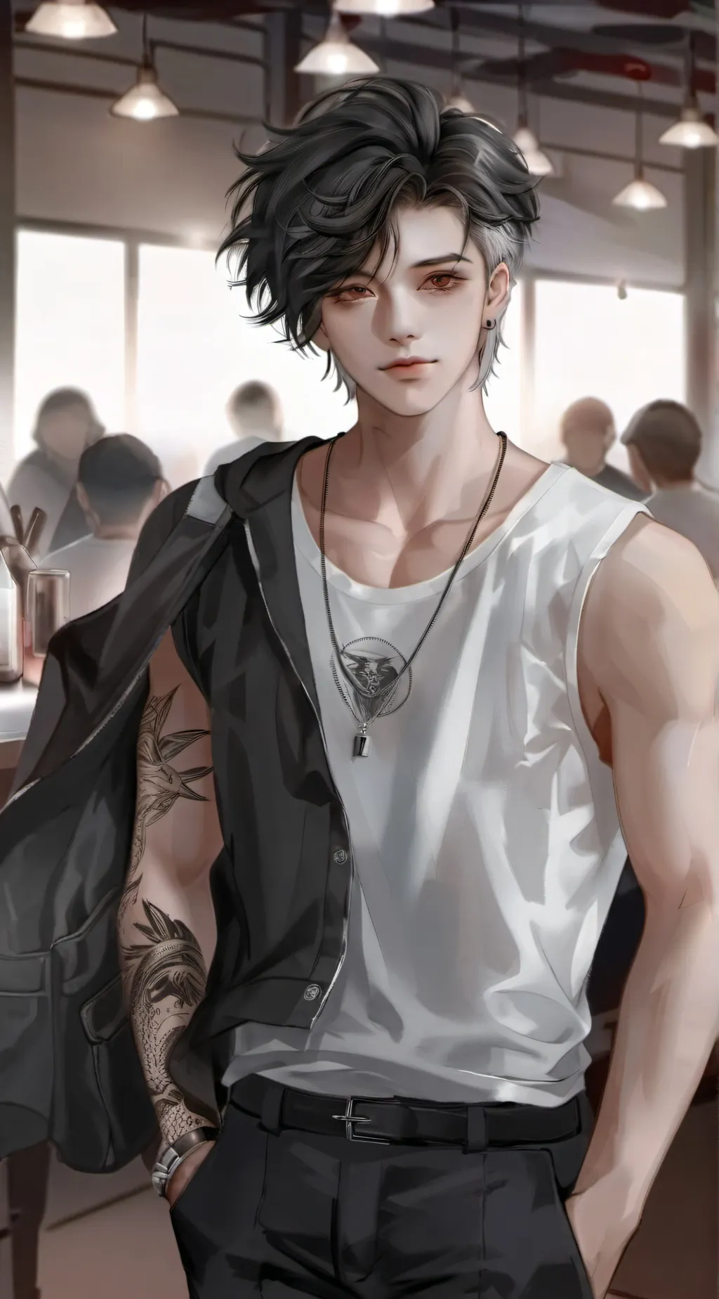 ai character: Alex background