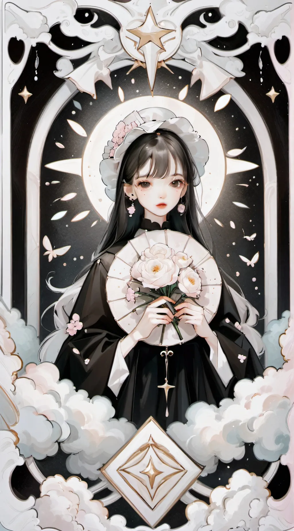 ai character: baruto ish background