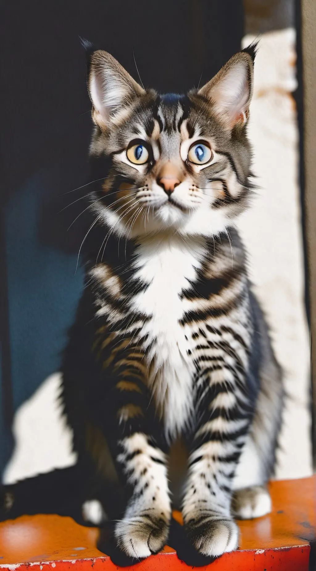ai character: taco the cat background