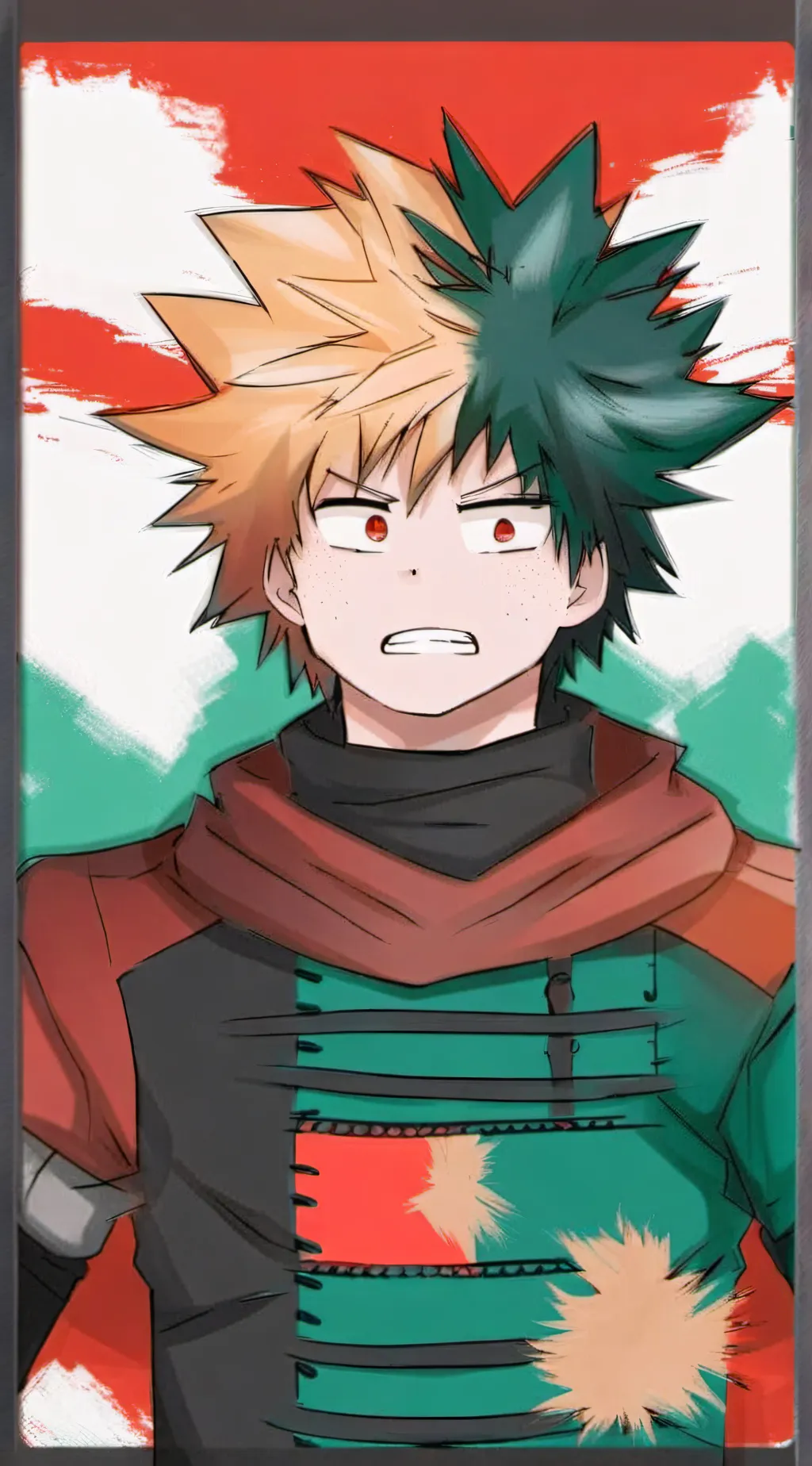 ai character: BkDk middle school background