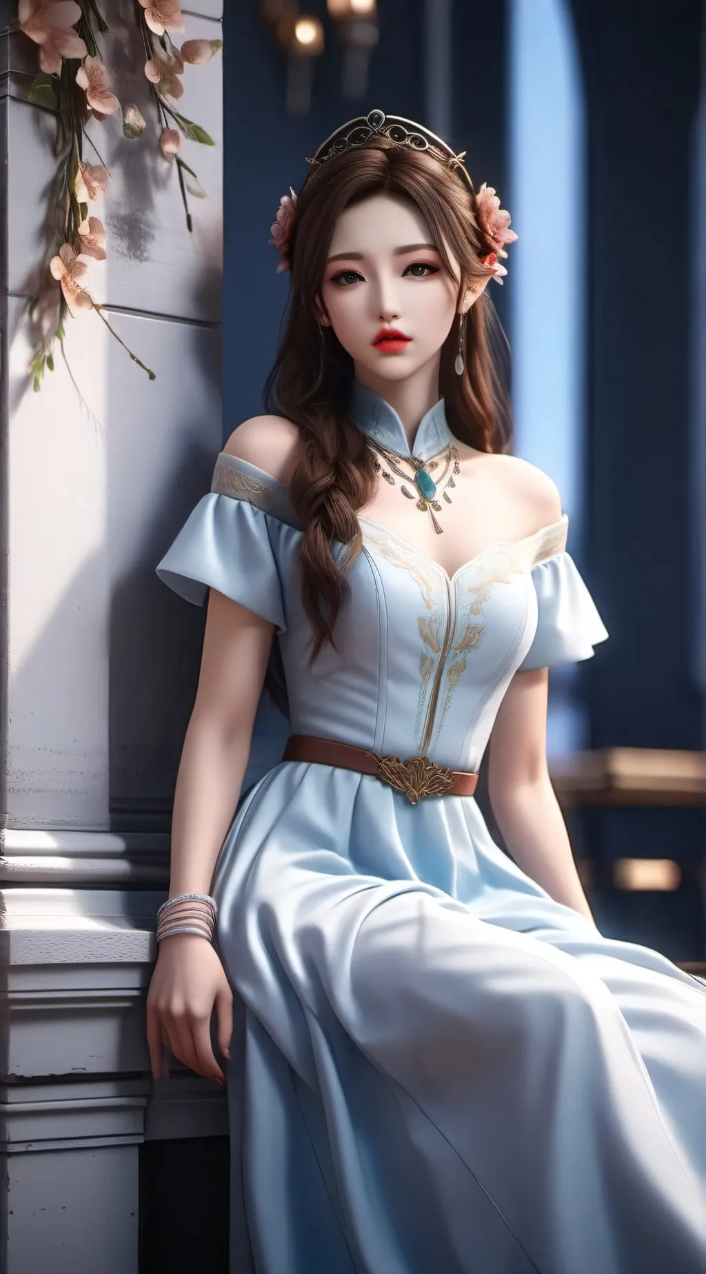 ai character: Sally background
