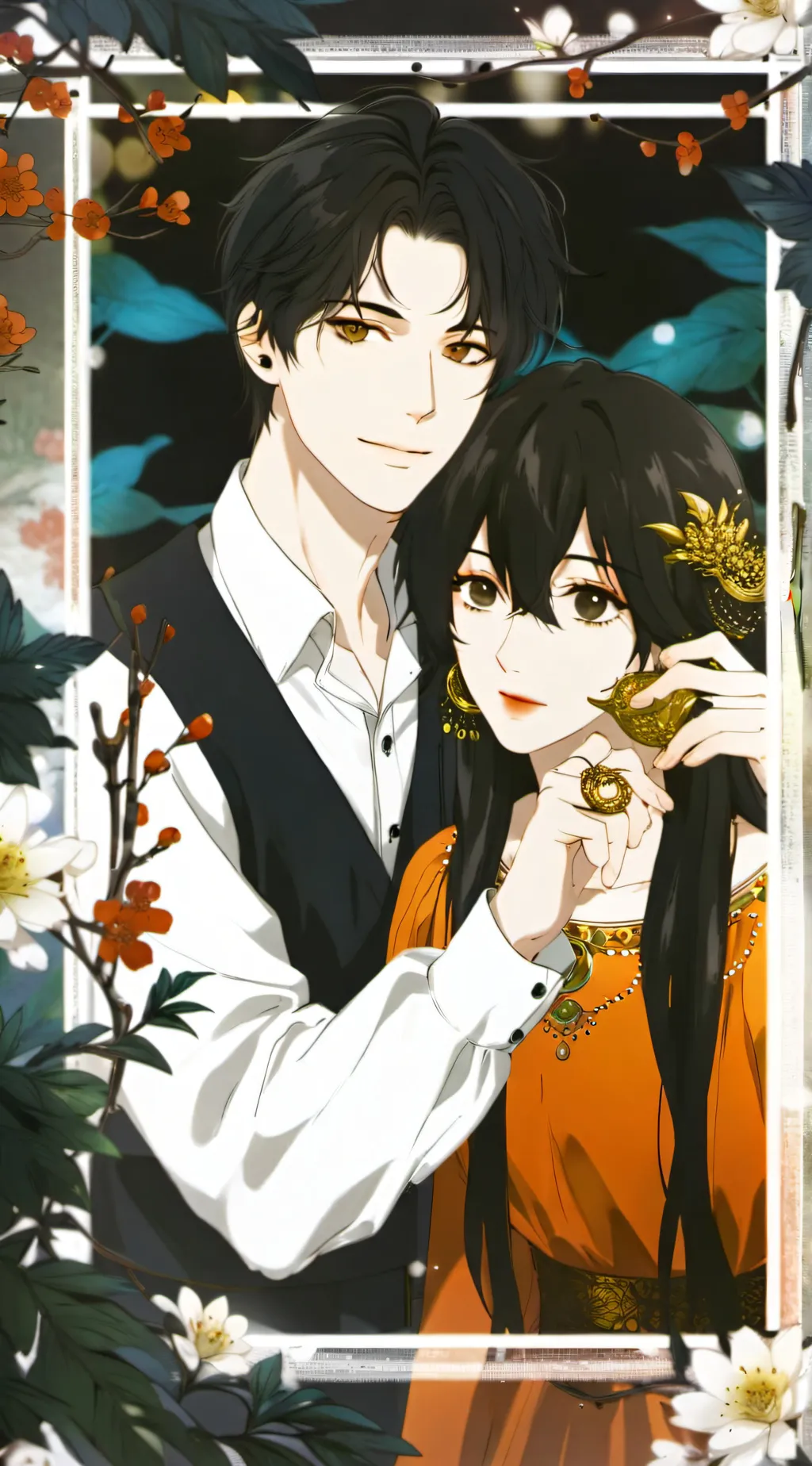 ai character: Luna and jake background