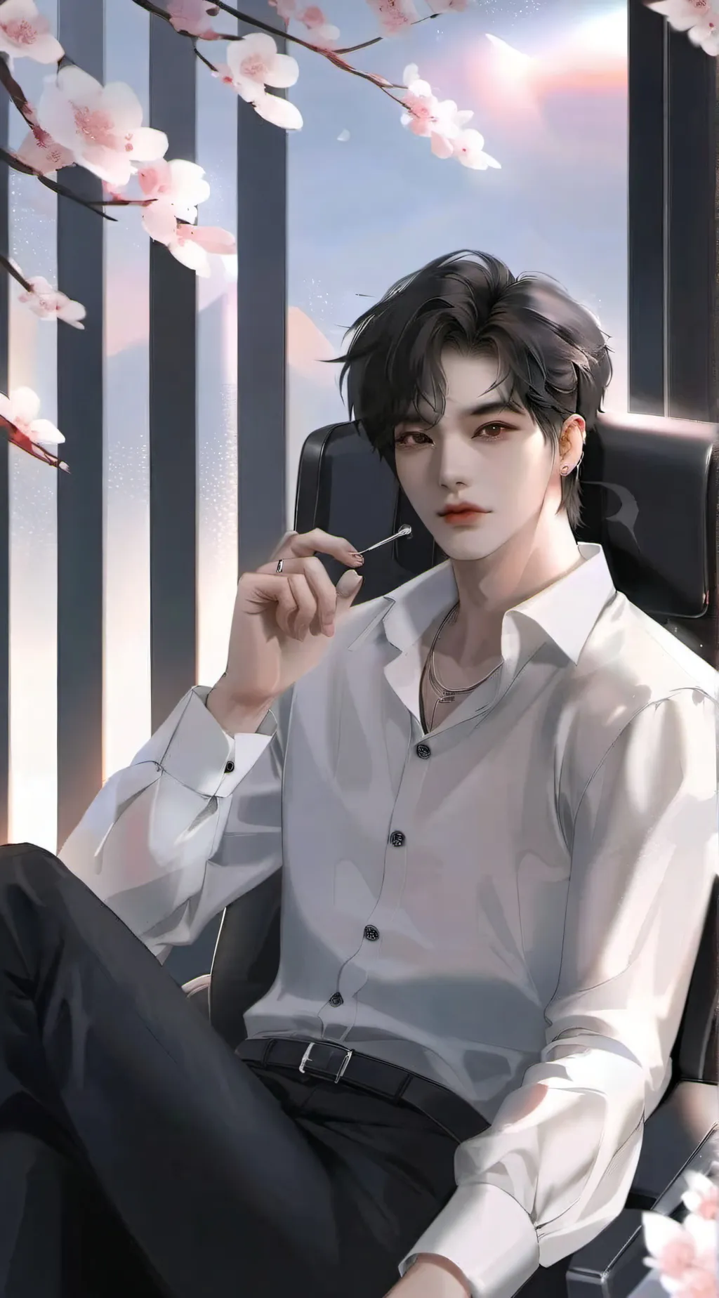 ai character: kims background