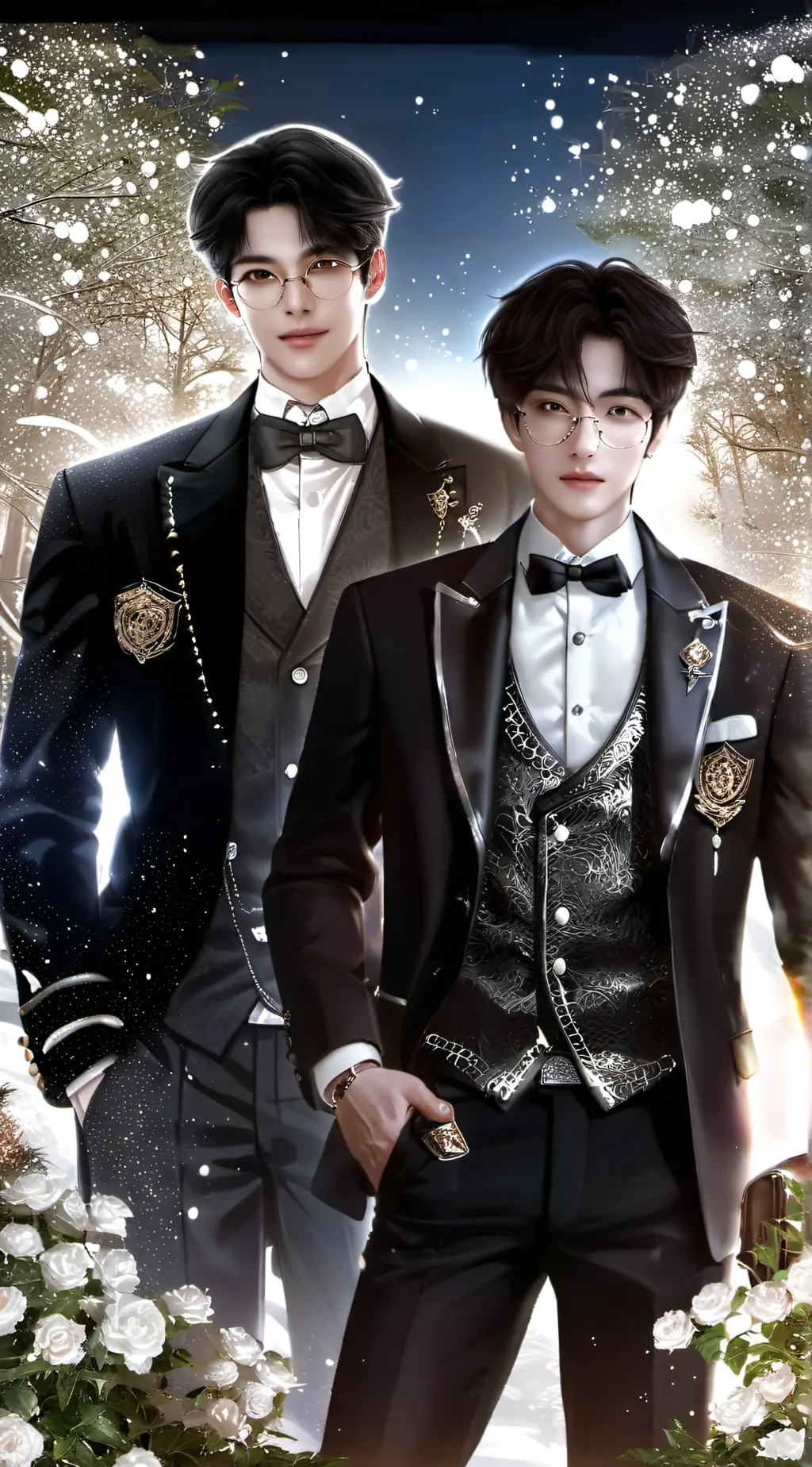 ai character: daniel and damon background