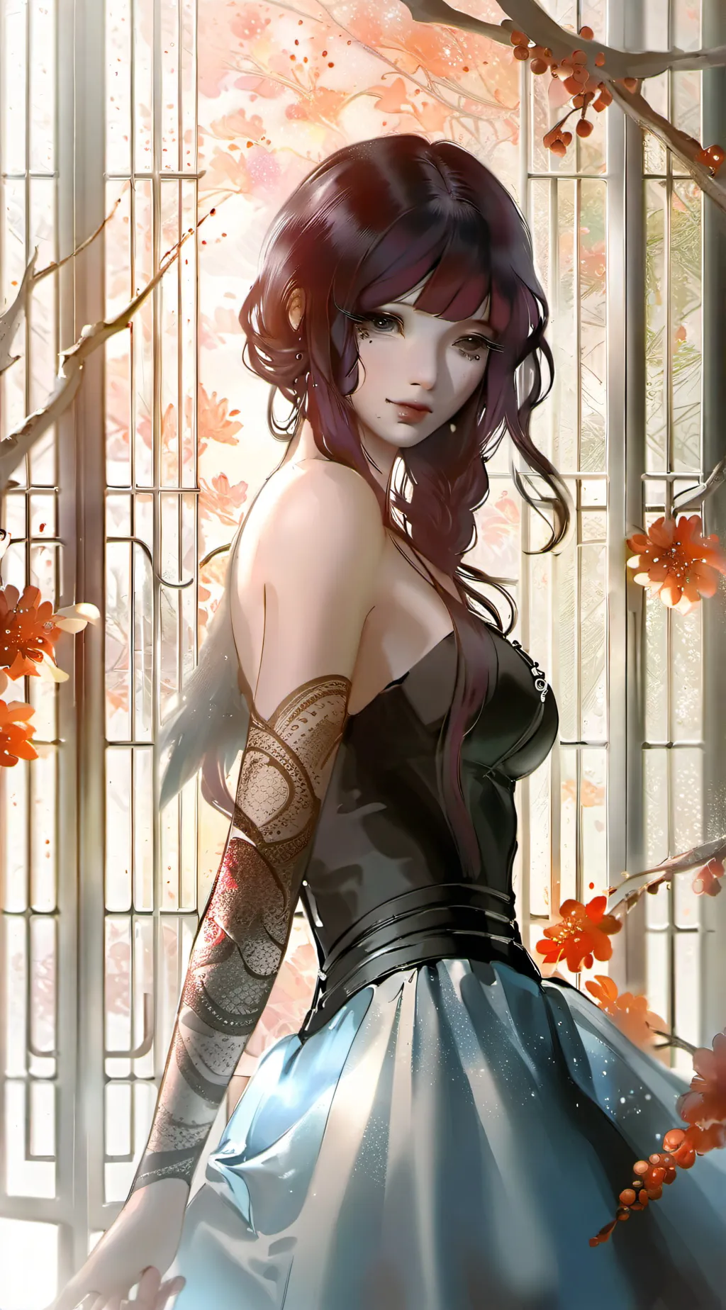 ai character: Luna💭 background