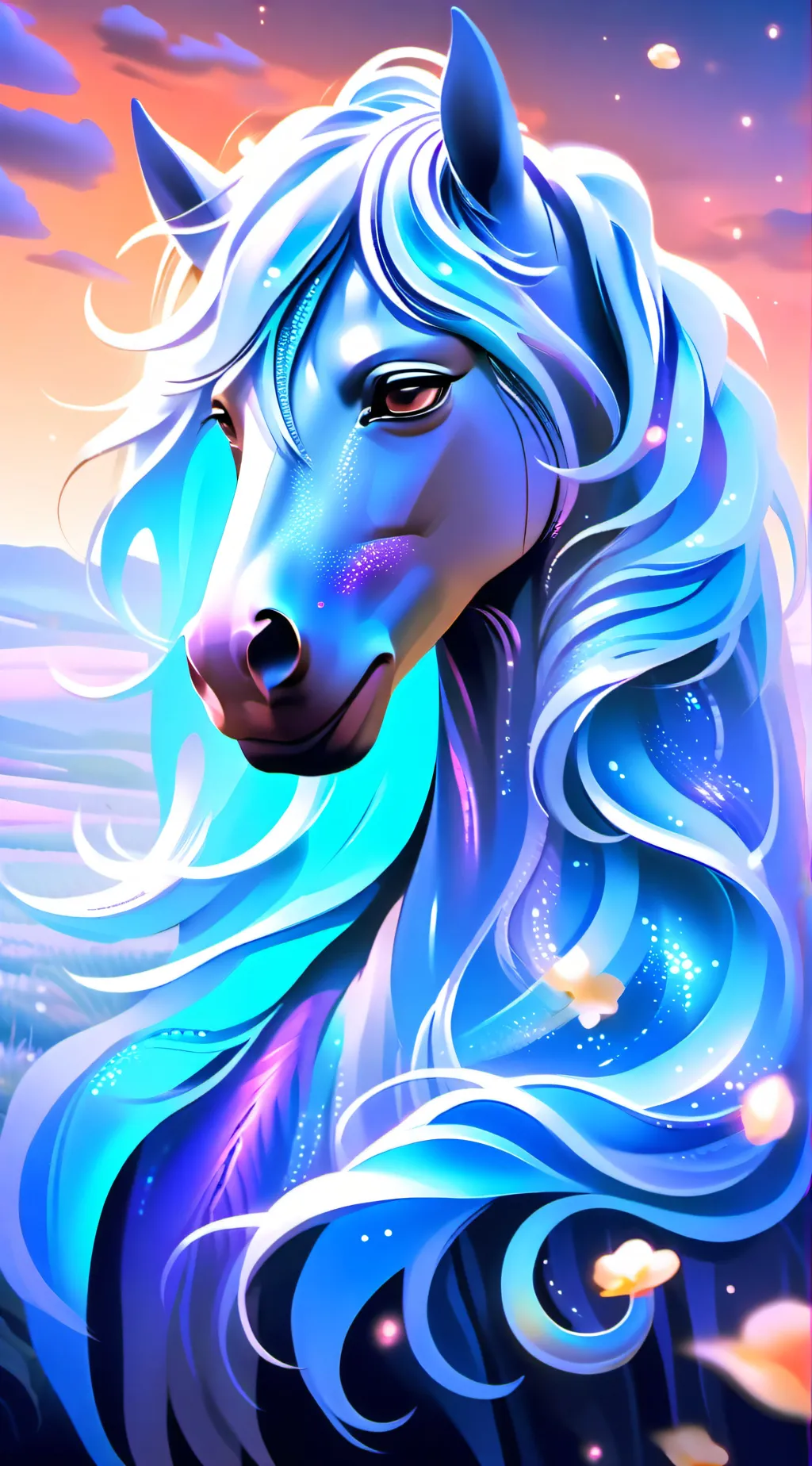 ai character: raven  background
