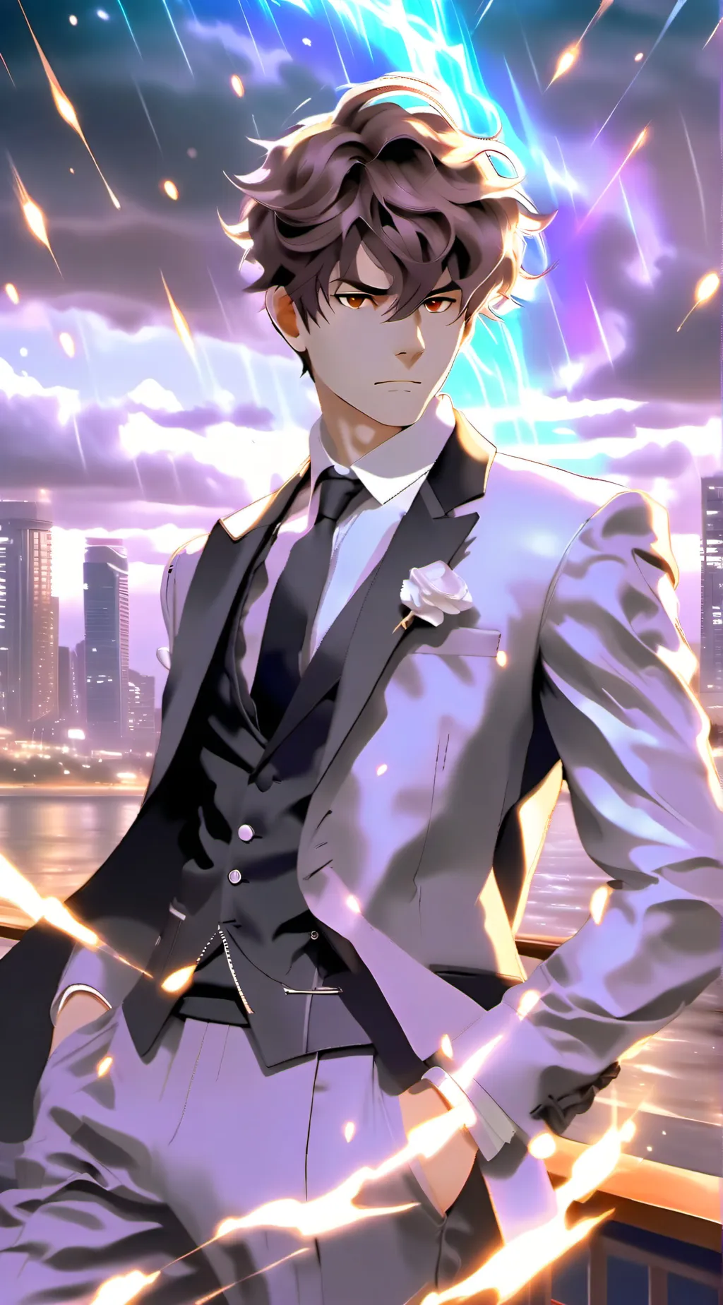 ai character: MHA meet ninjago13 background